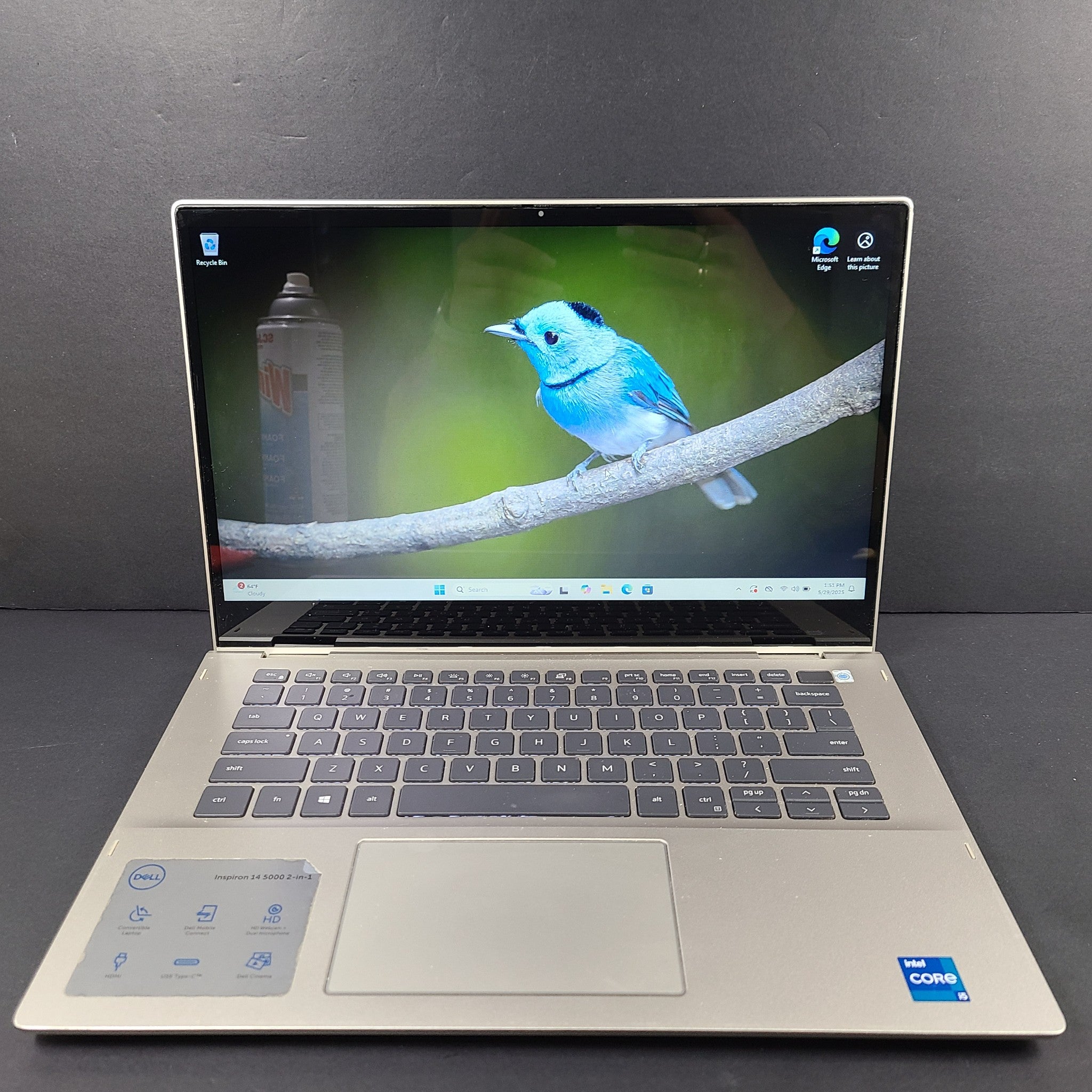 Dell Inspiron 5406 2n1 Laptop 14" Intel Core i5-1135G7 256GB SSD 8GB RAM Silver