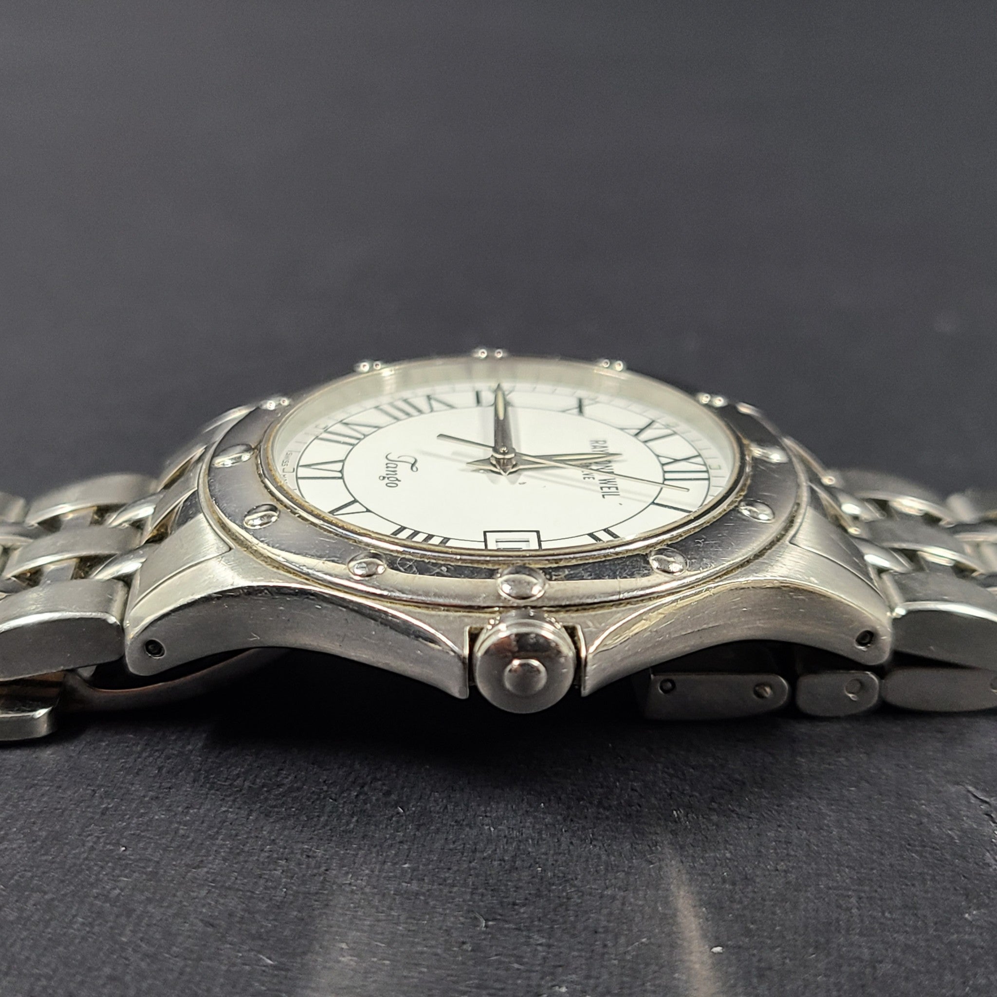 Raymond Weil Rare Tango Collection Men's Watch Model 5590 Silver