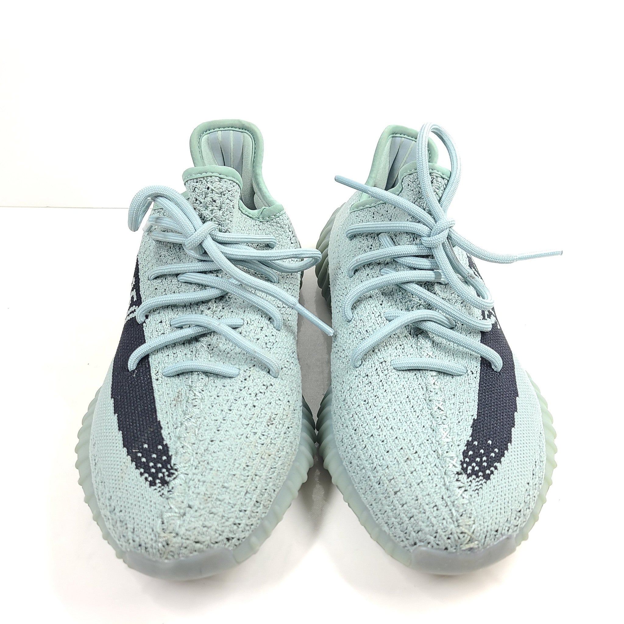 Adidas Yeezy Boost 350 V2 Salt HQ2060 Sneakers Knit Upper Onyx Green Sz 8