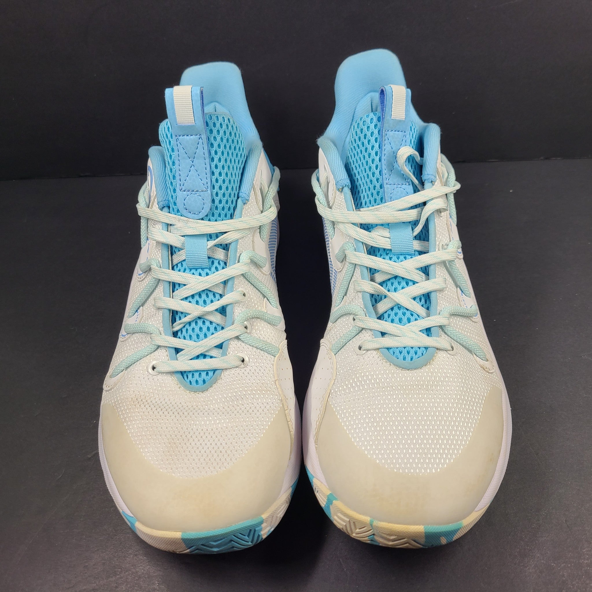 Li-Ning Speed Team Low Professional Basketball Sneakers Shoes White Blue 11