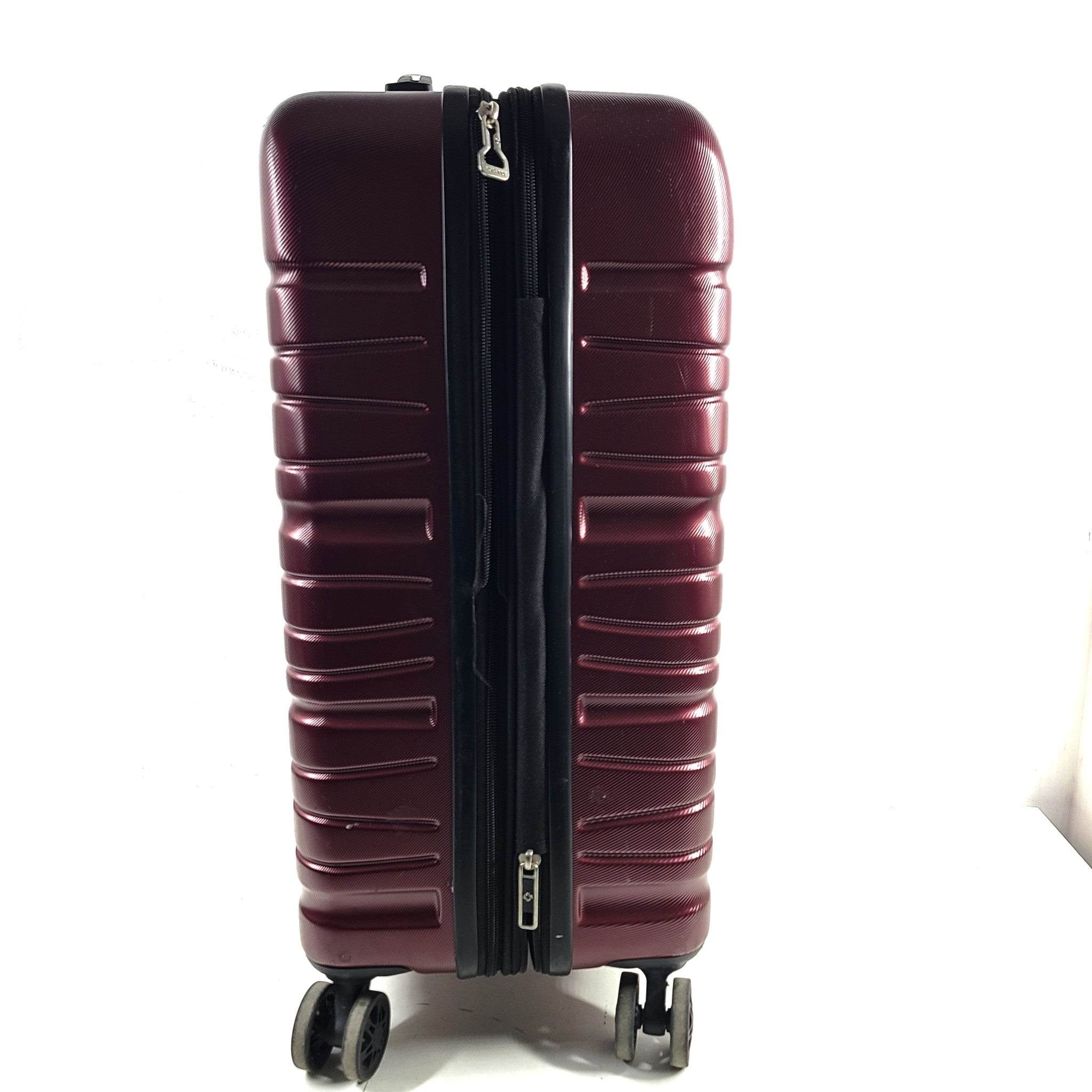 Samsonite 22" Evolve SE Carry On Luggage Spinner Expand Lock Hardshell Red