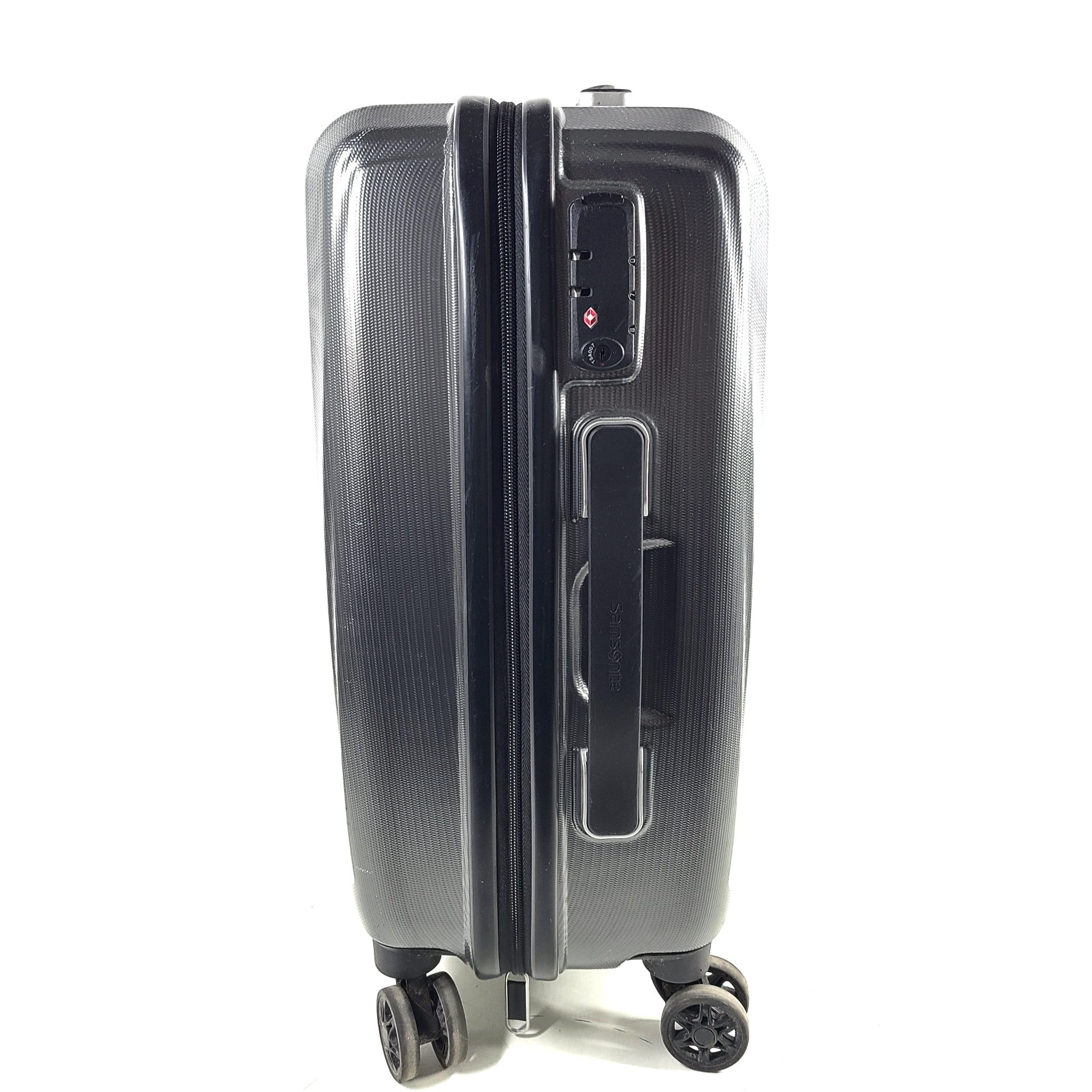 Samsonite 21" Winfield 3 DLX Carry On Luggage Spinner Locking Hardshell PC Gray