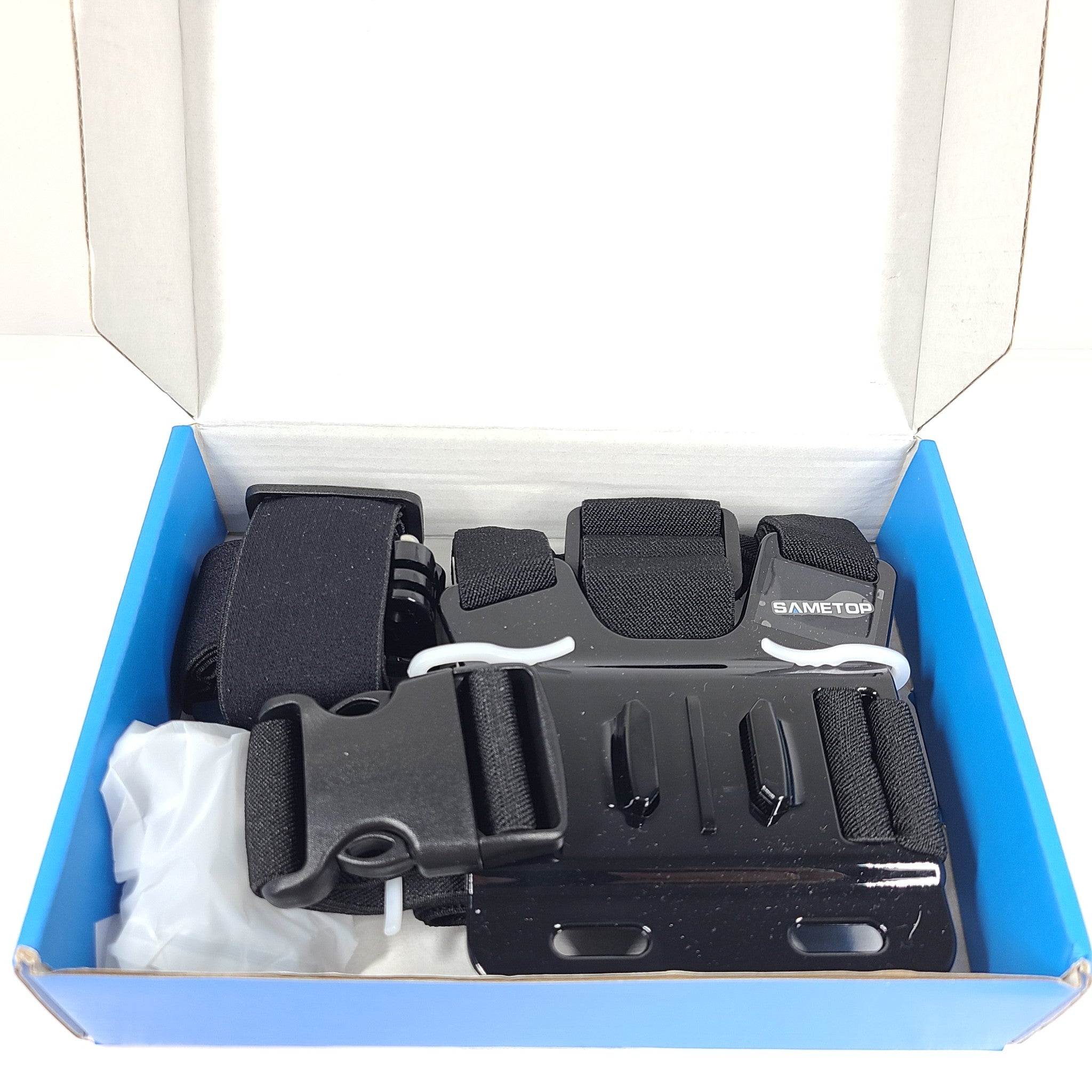 Sametop Head Strap and Chest Harness Compatible with GoPro & DJI Osmo