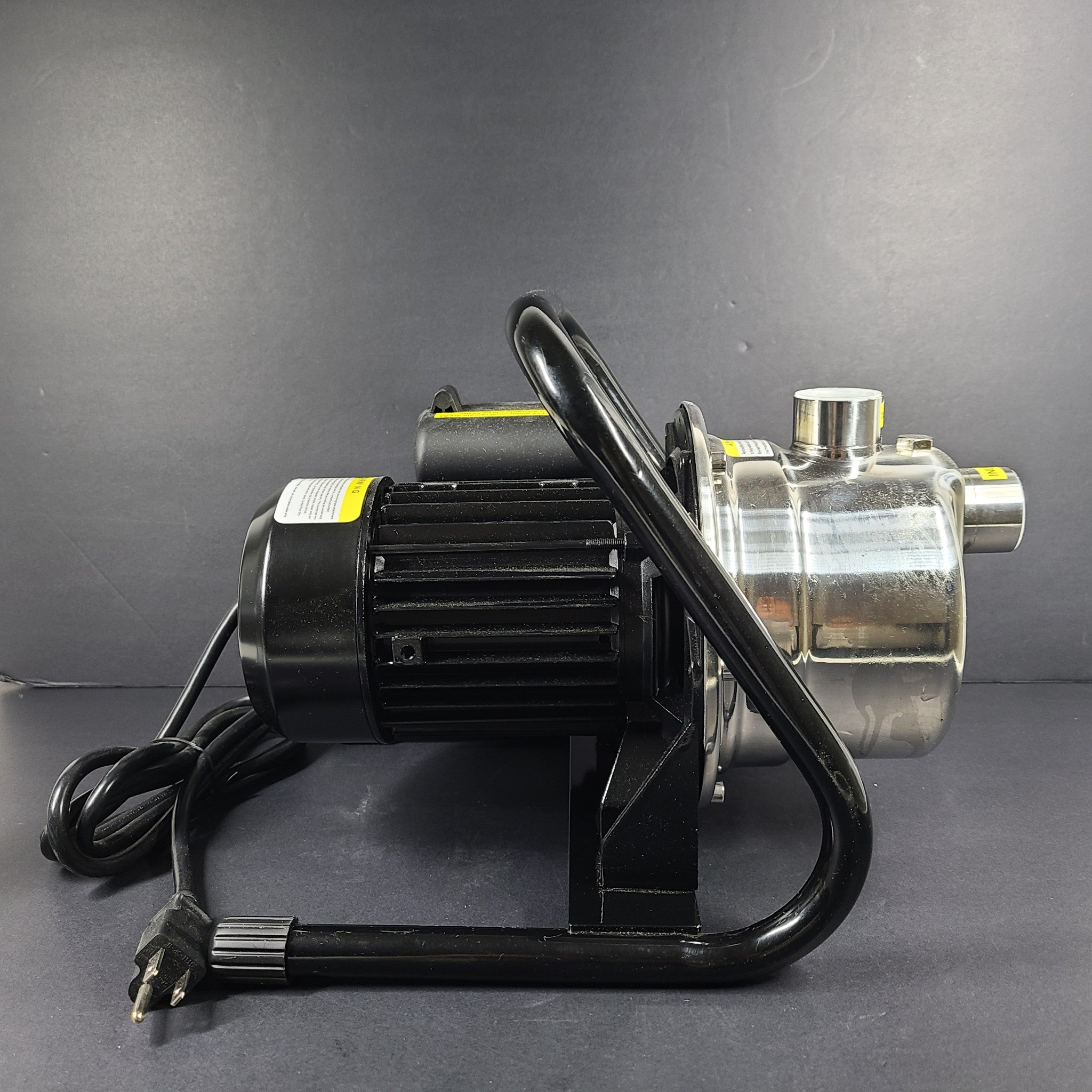 Acquaer 1HP Portable Lawn Pump SJS100 XKJ-805S Stainless Steel Corded