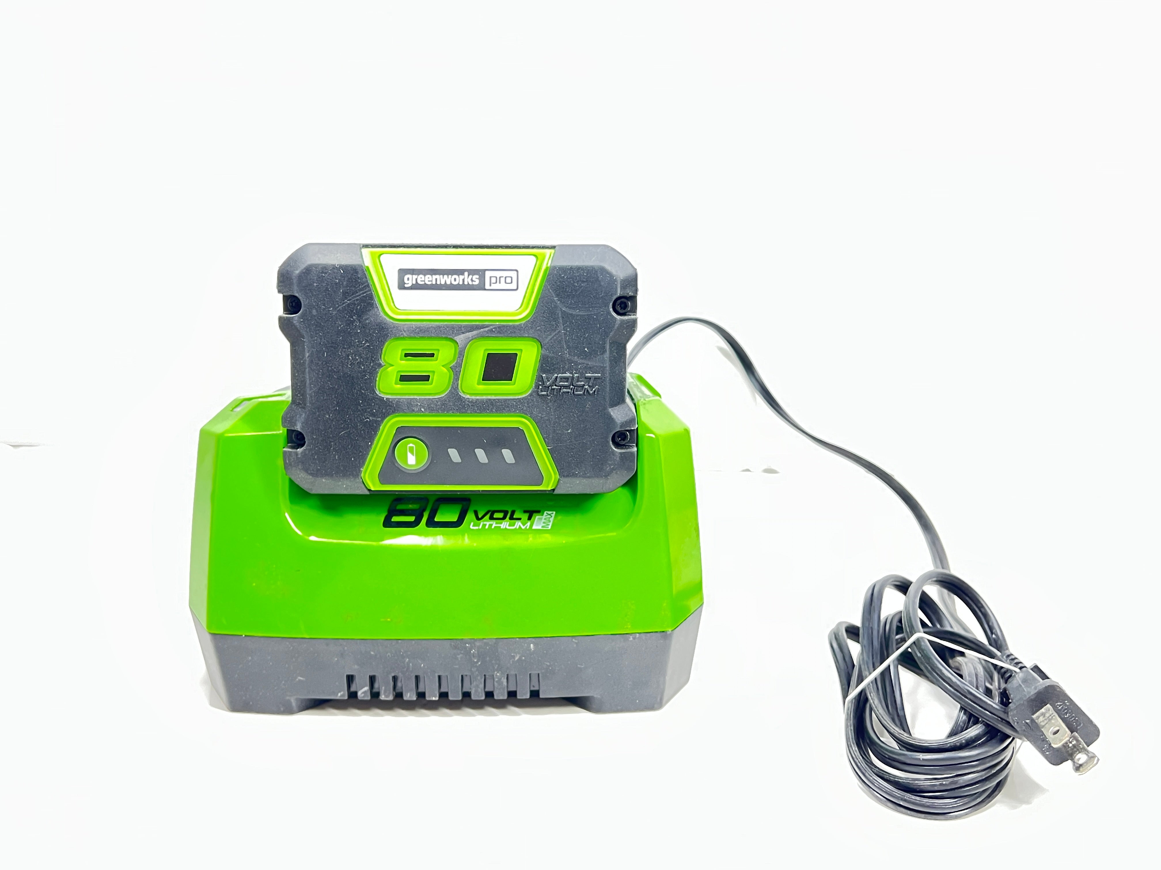 Greenworks Pro 80V Max Charger 2901402 + 72V 2Ah Battery