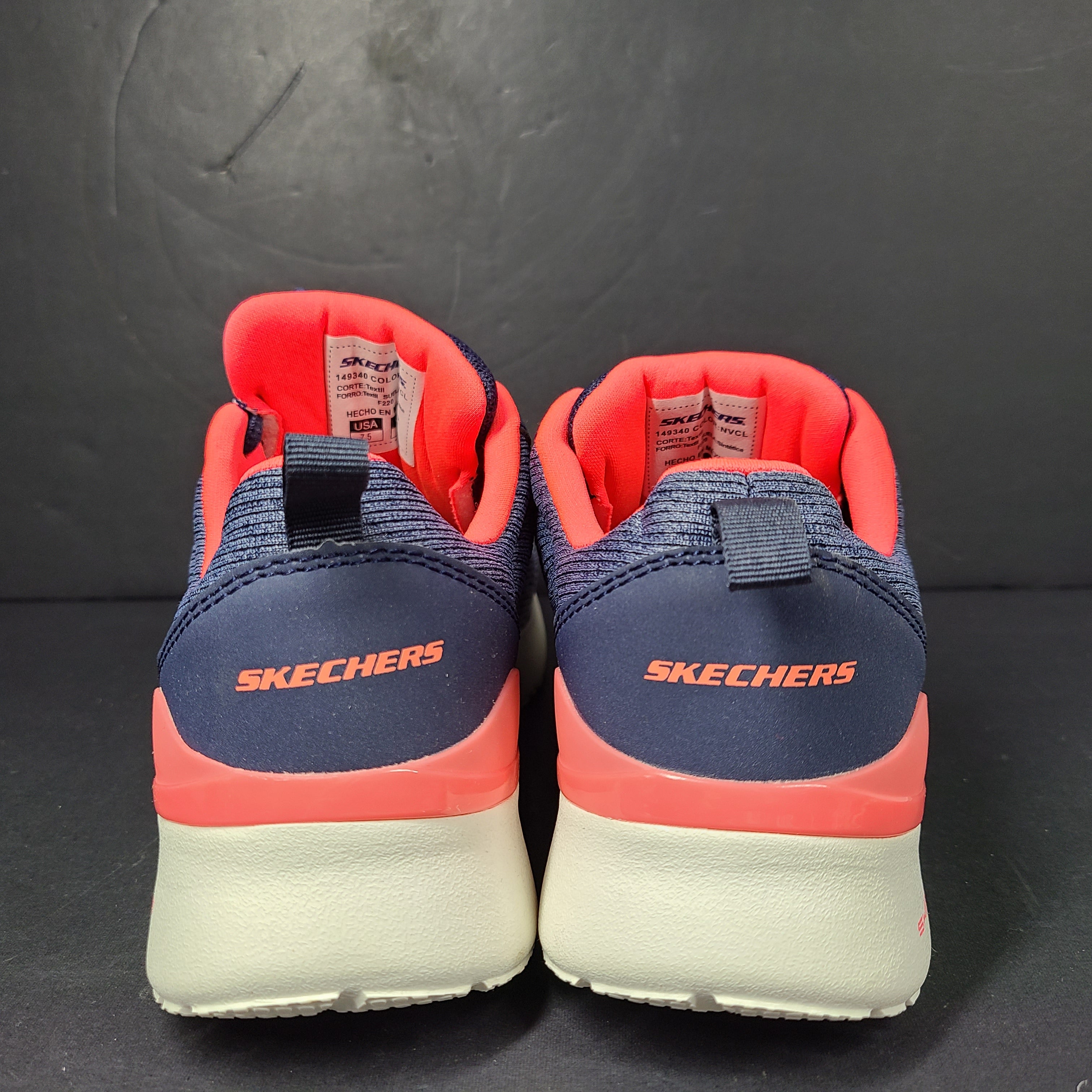 A pair of NVCL Skechers Women's Sneakers