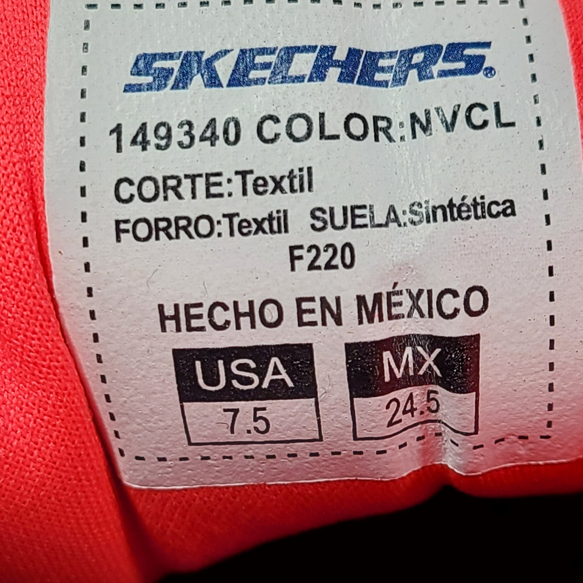 A pair of NVCL Skechers Women's Sneakers