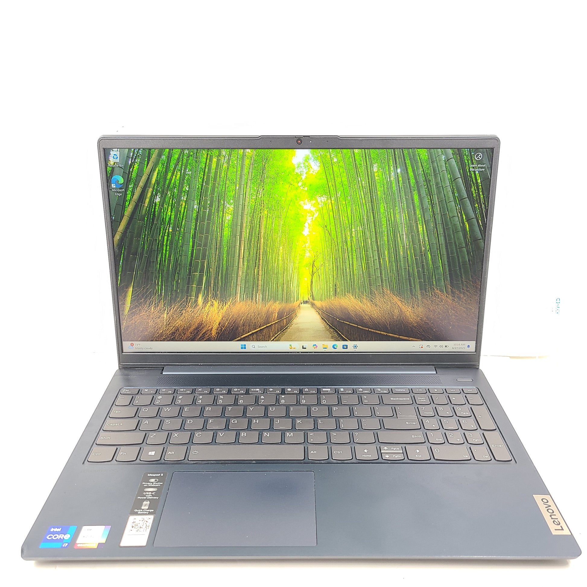 A powerful Lenovo IdeaPad 5 15ITL05 laptop with Intel Core i7 processor and 12GB RAM