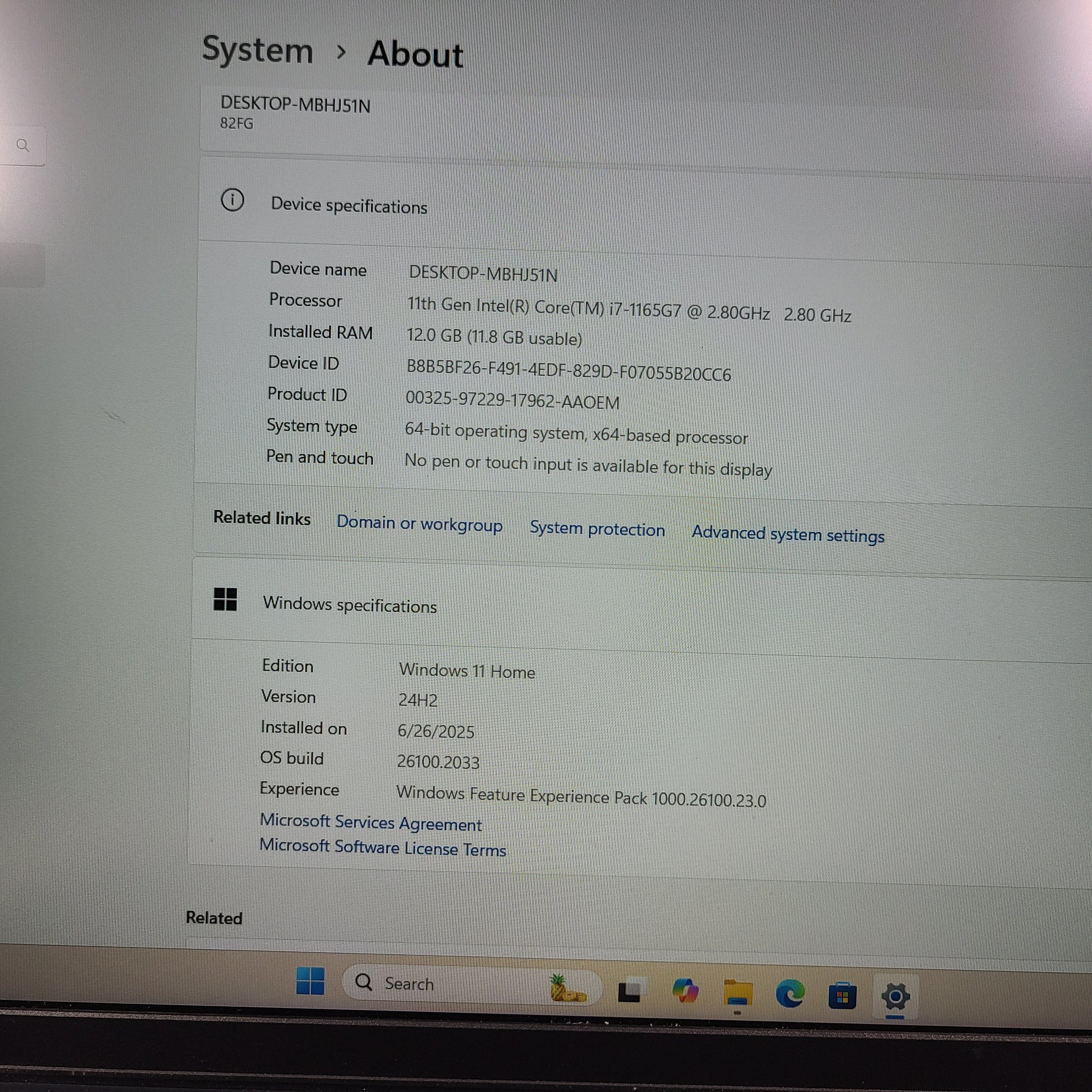 A powerful Lenovo IdeaPad 5 15ITL05 laptop with Intel Core i7 processor and 12GB RAM