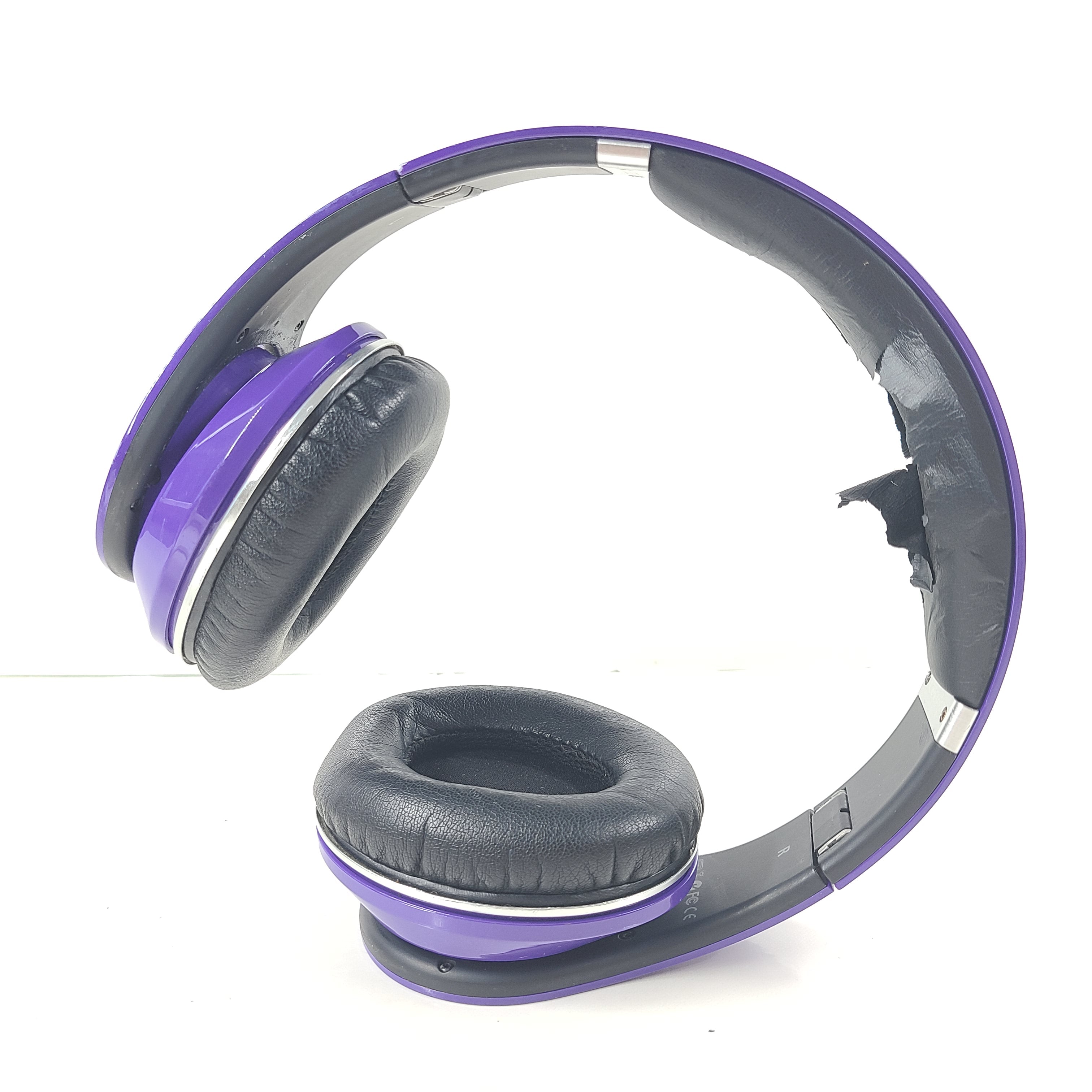 A pair of Beats by Dr. Dre Purple Wired Headphones B0501