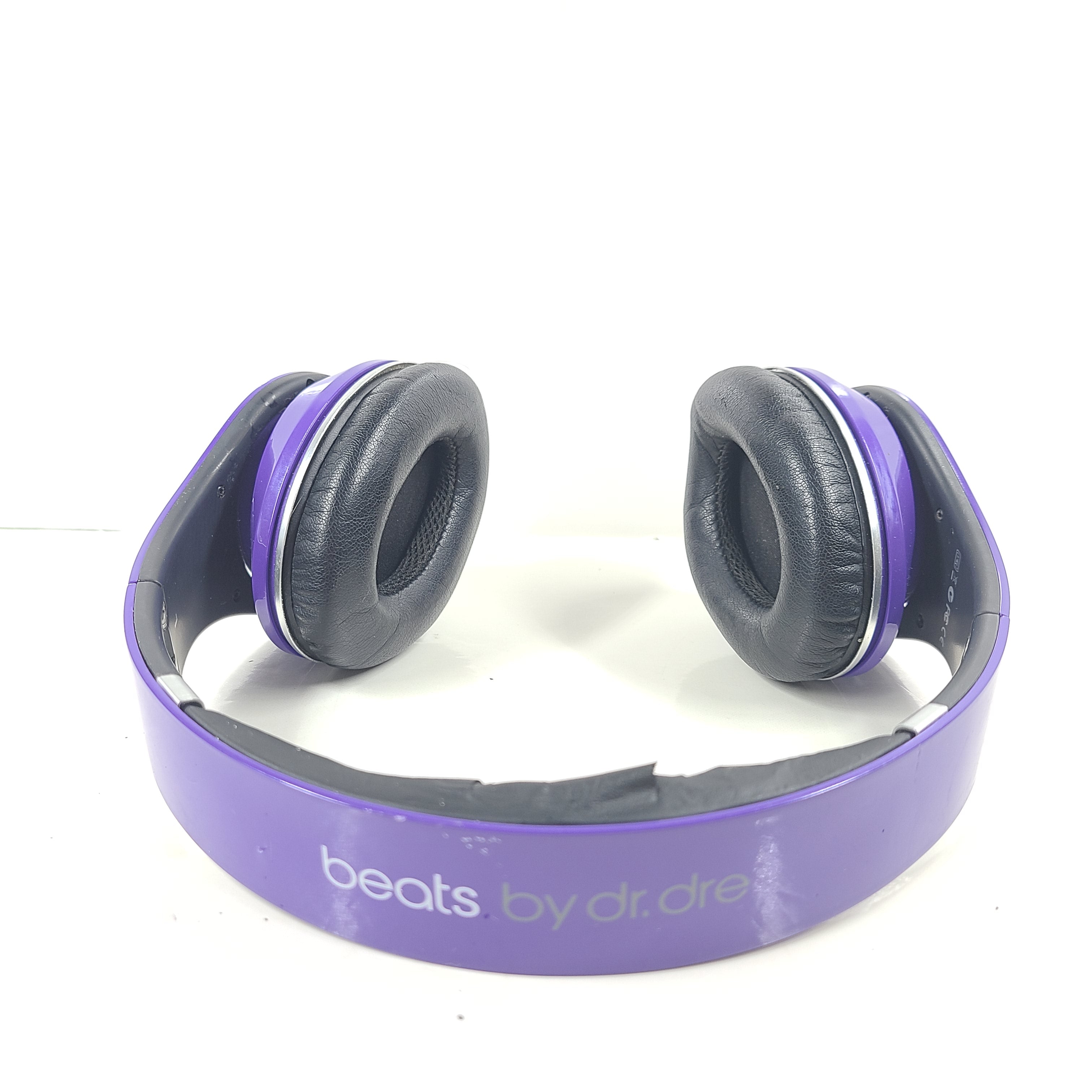 A pair of Beats by Dr. Dre Purple Wired Headphones B0501