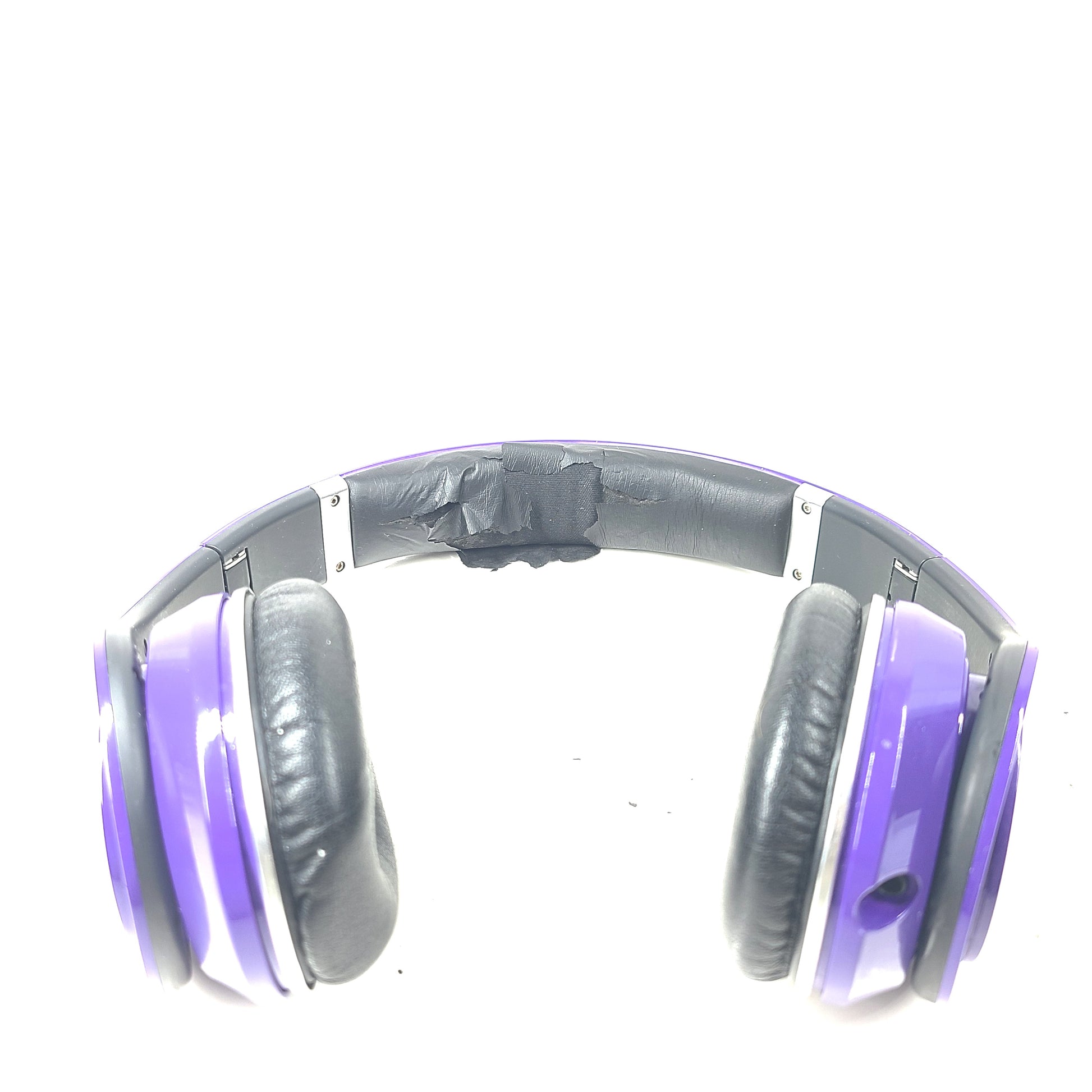 A pair of Beats by Dr. Dre Purple Wired Headphones B0501