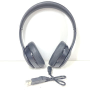 A pair of black Beats Solo Wireless Headphones