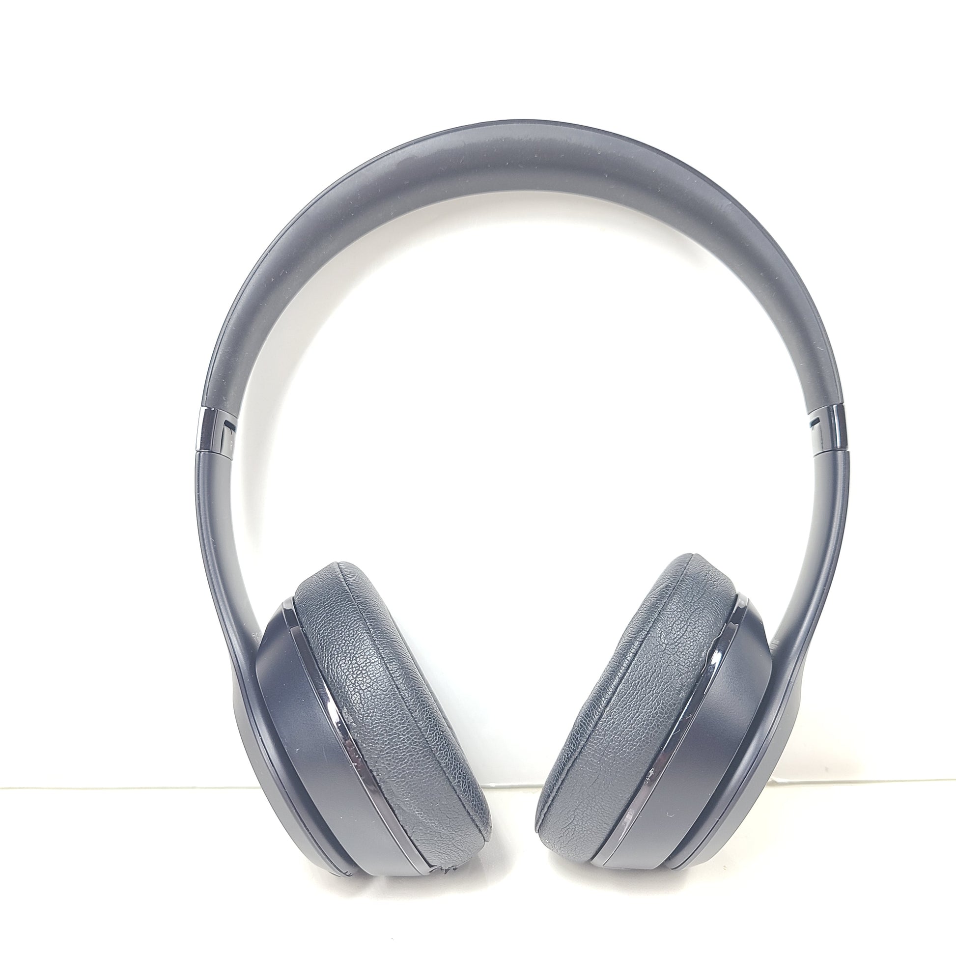 A pair of black Beats Solo Wireless Headphones