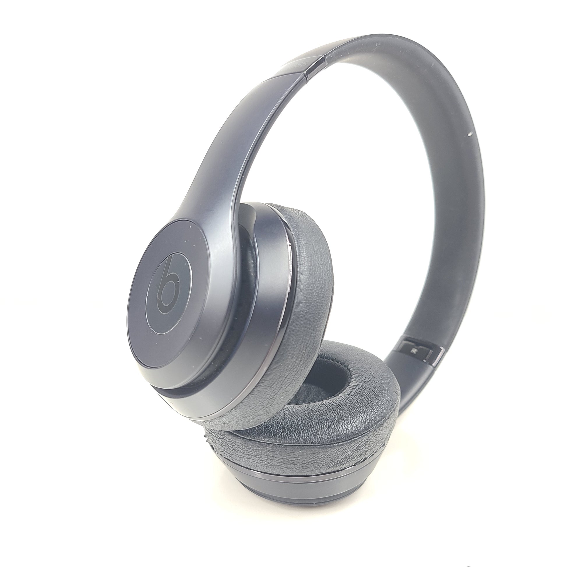 A pair of black Beats Solo Wireless Headphones