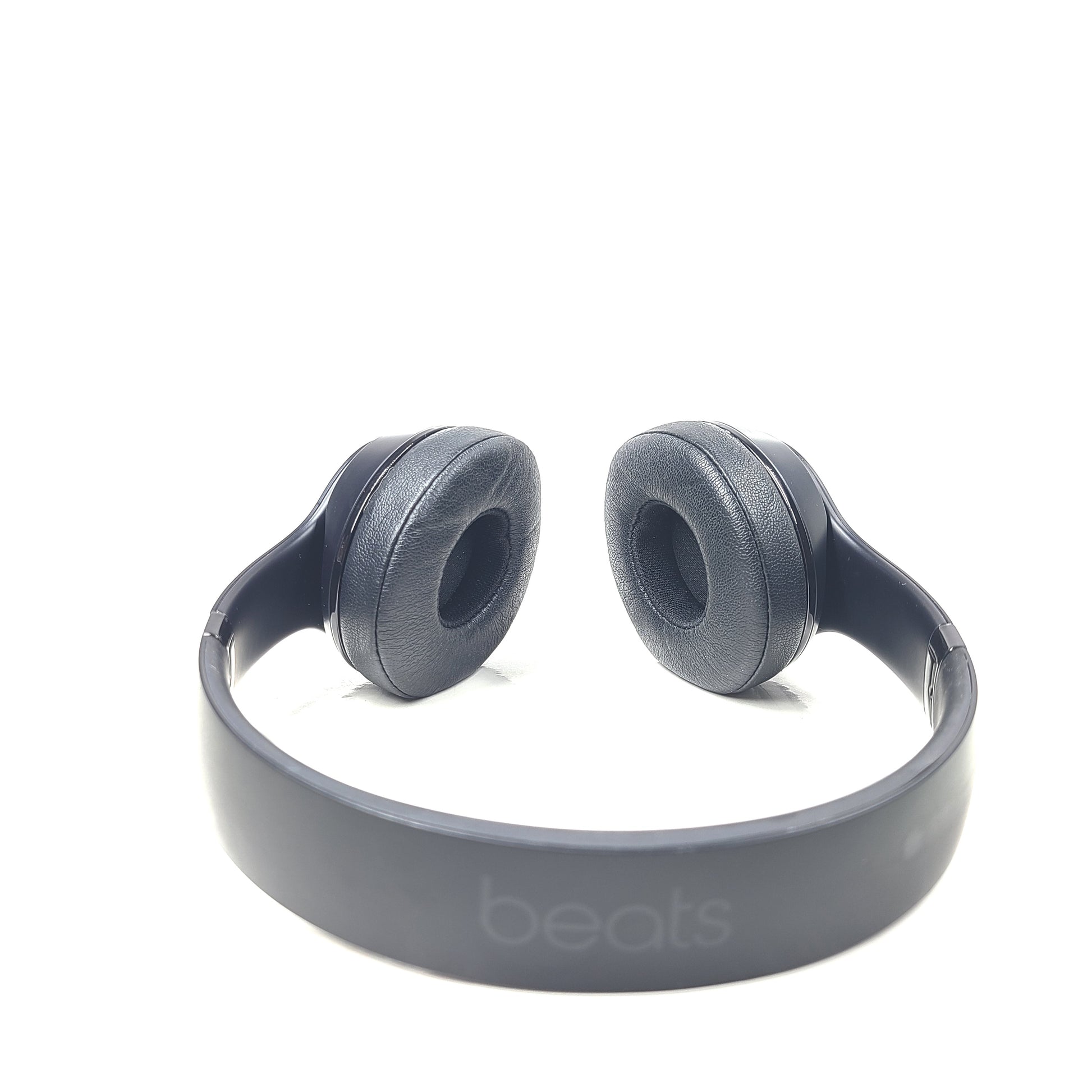 A pair of black Beats Solo Wireless Headphones