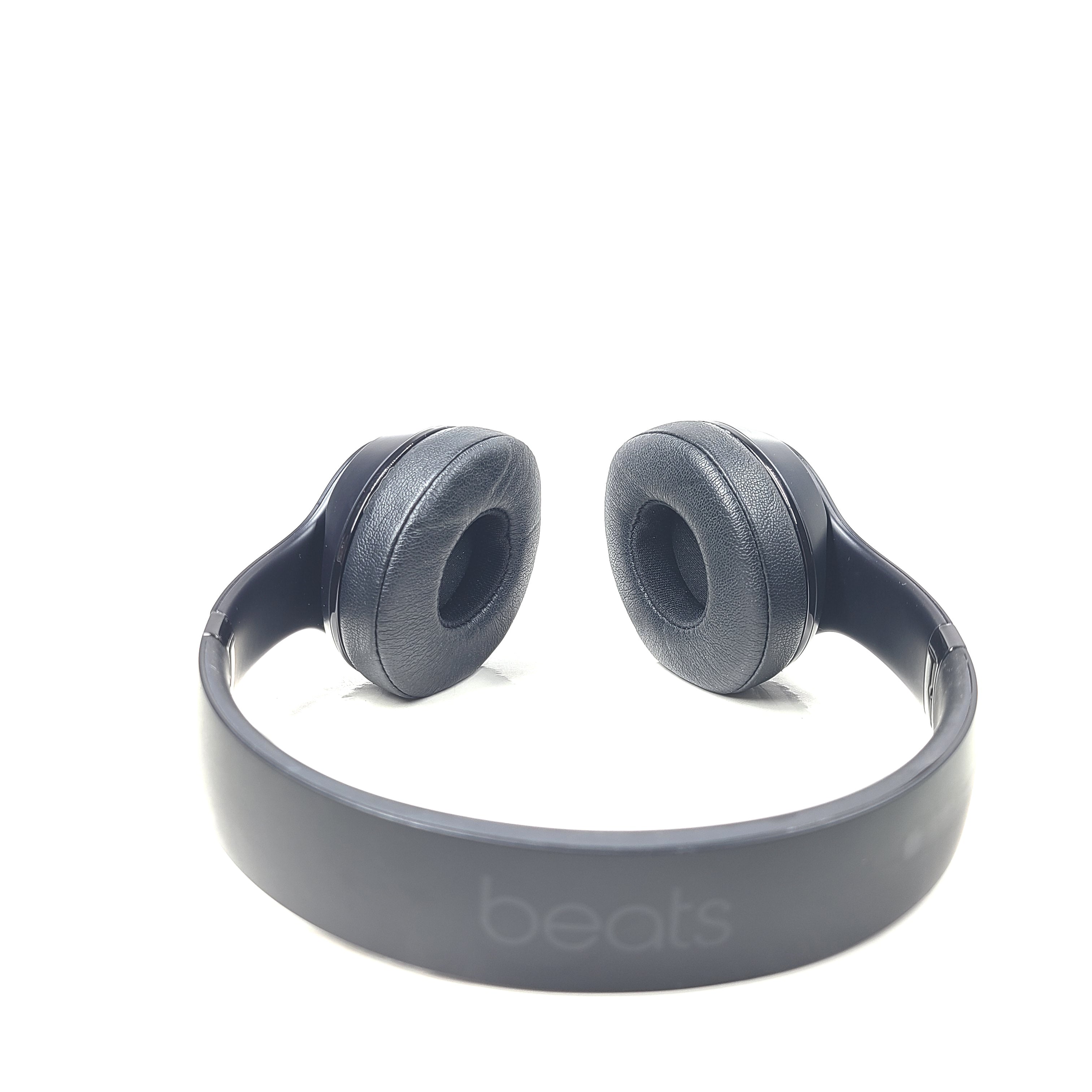 A pair of black Beats Solo Wireless Headphones