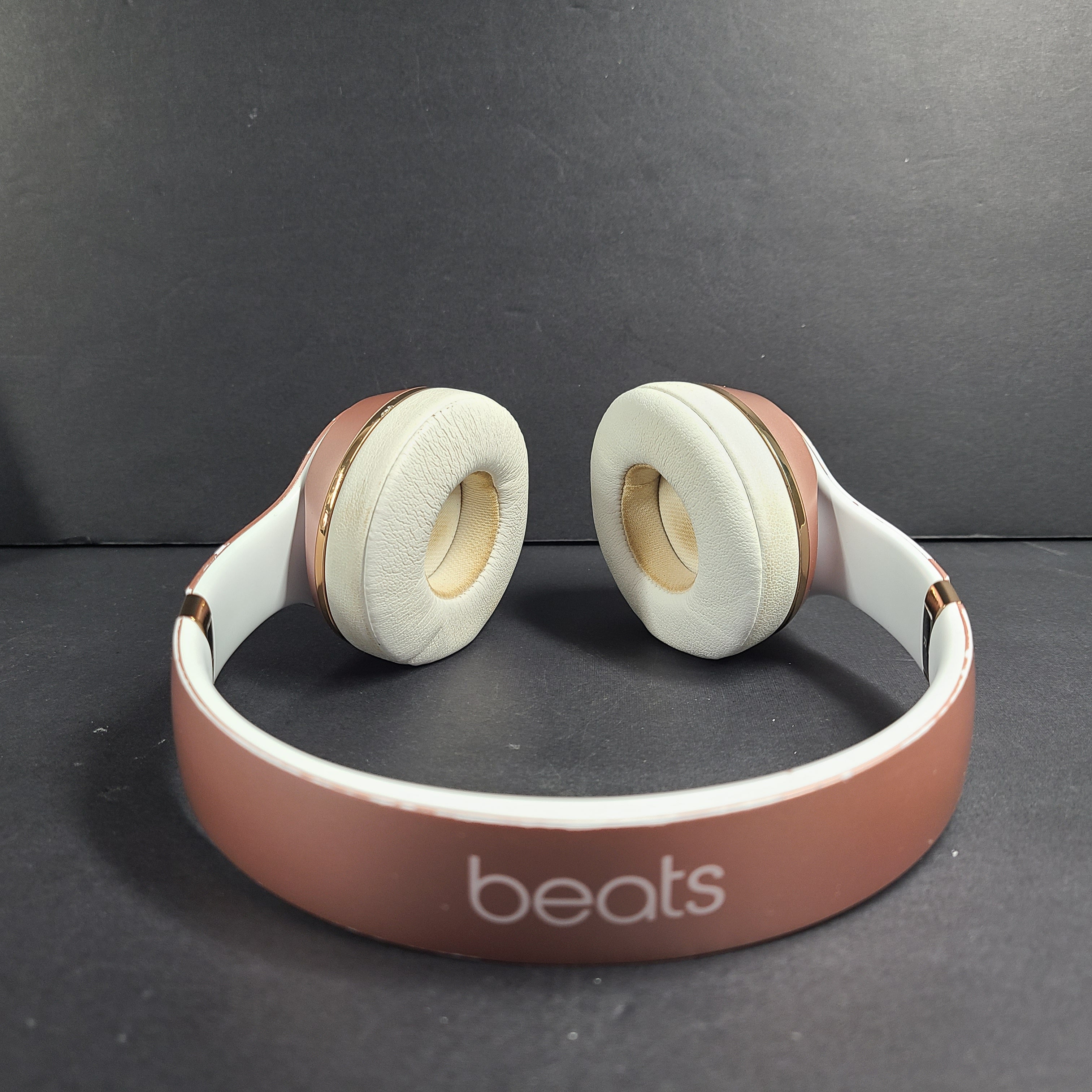 Stylish and premium rose gold Beats Solo3 Wireless On-Ear Headphones
