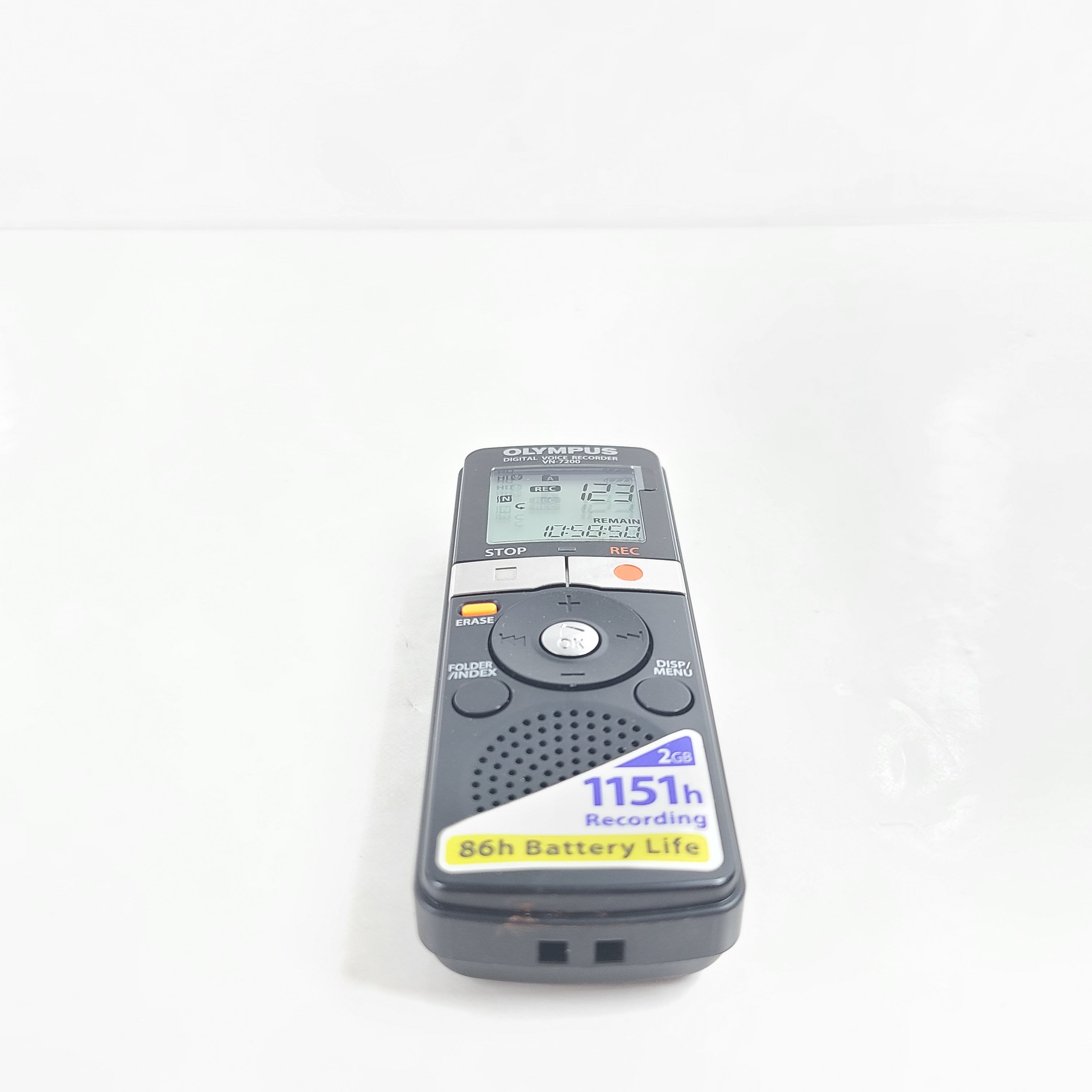 A compact and efficient digital voice recorder with 2GB storage