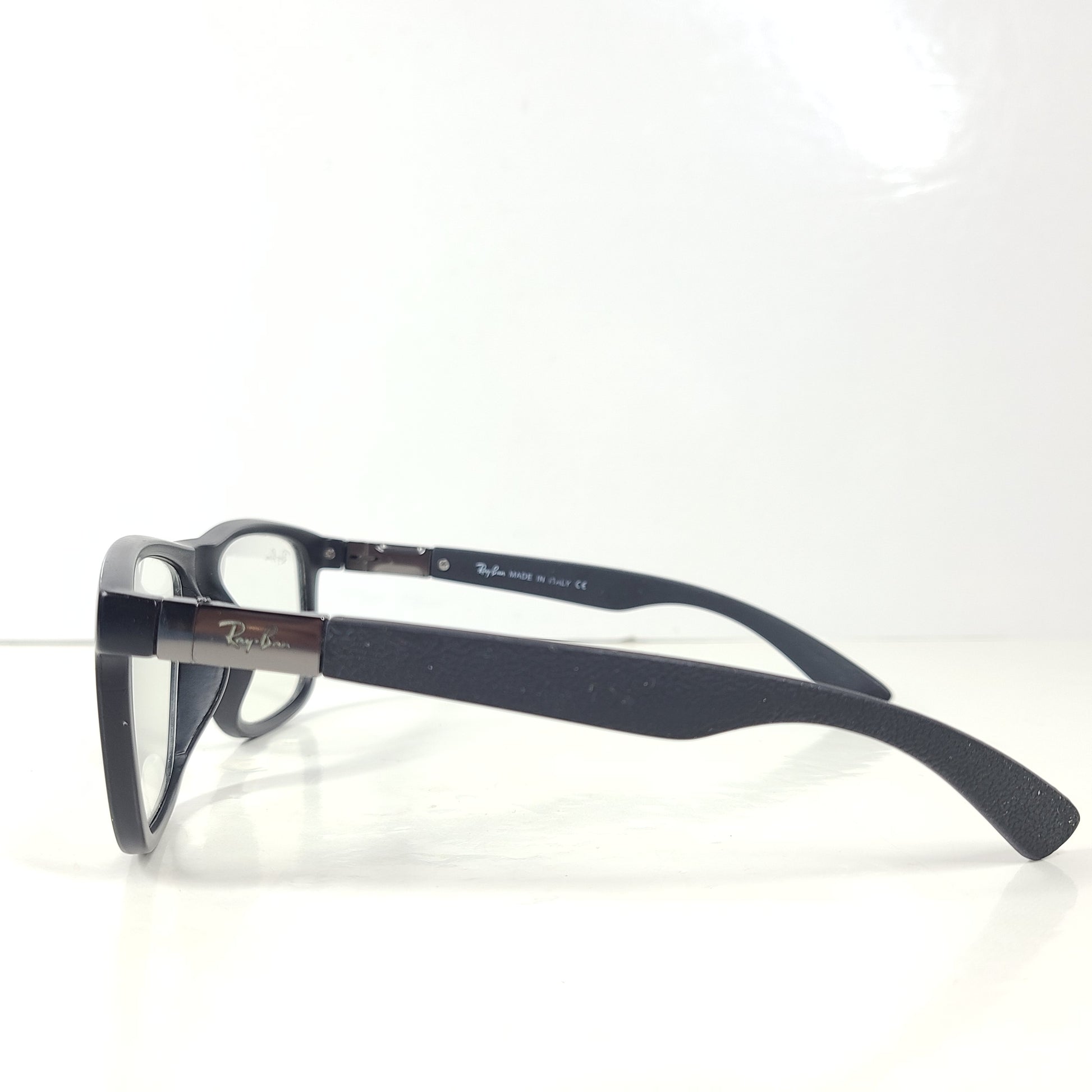 Stylish Ray-Ban black frame eyeglasses