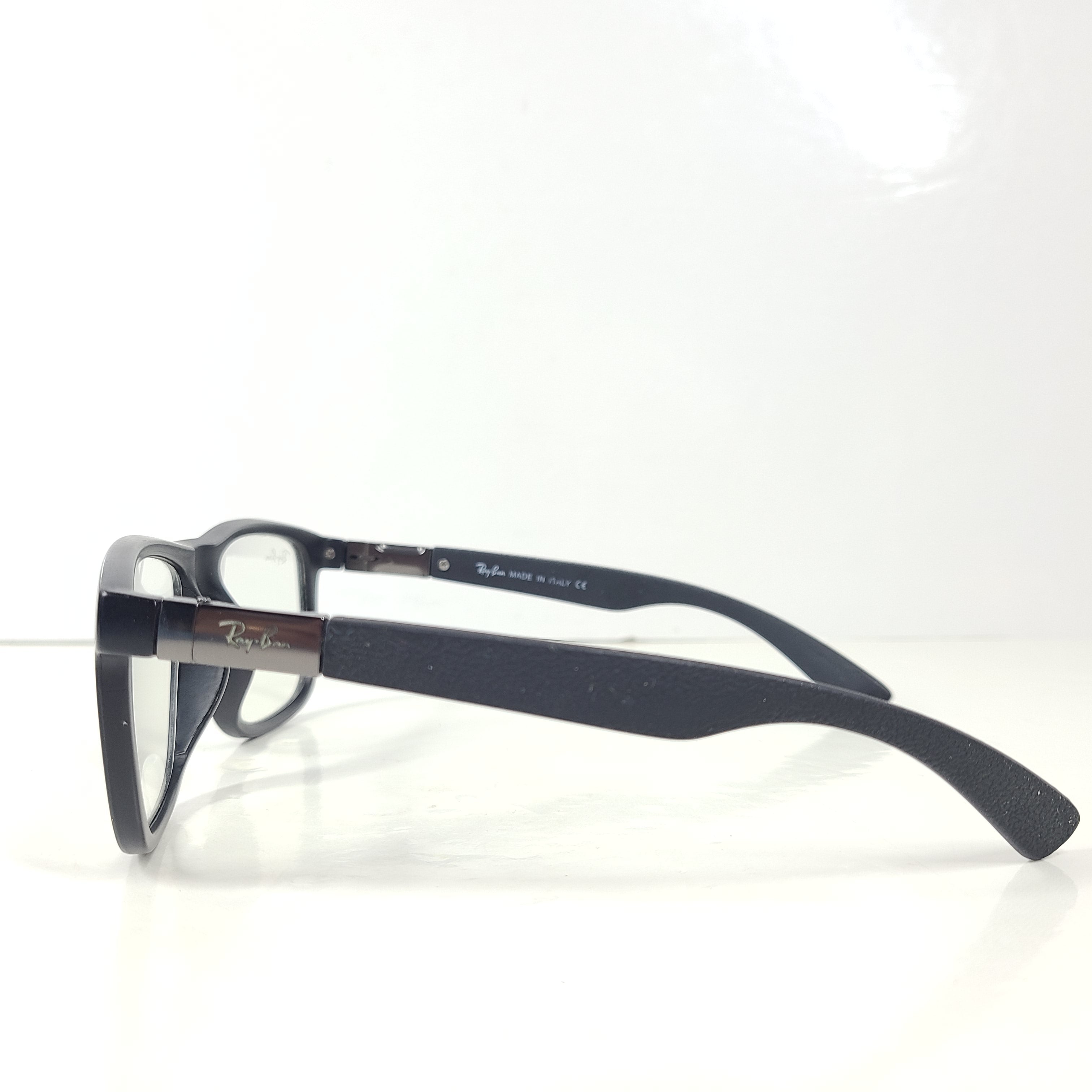 Stylish Ray-Ban black frame eyeglasses