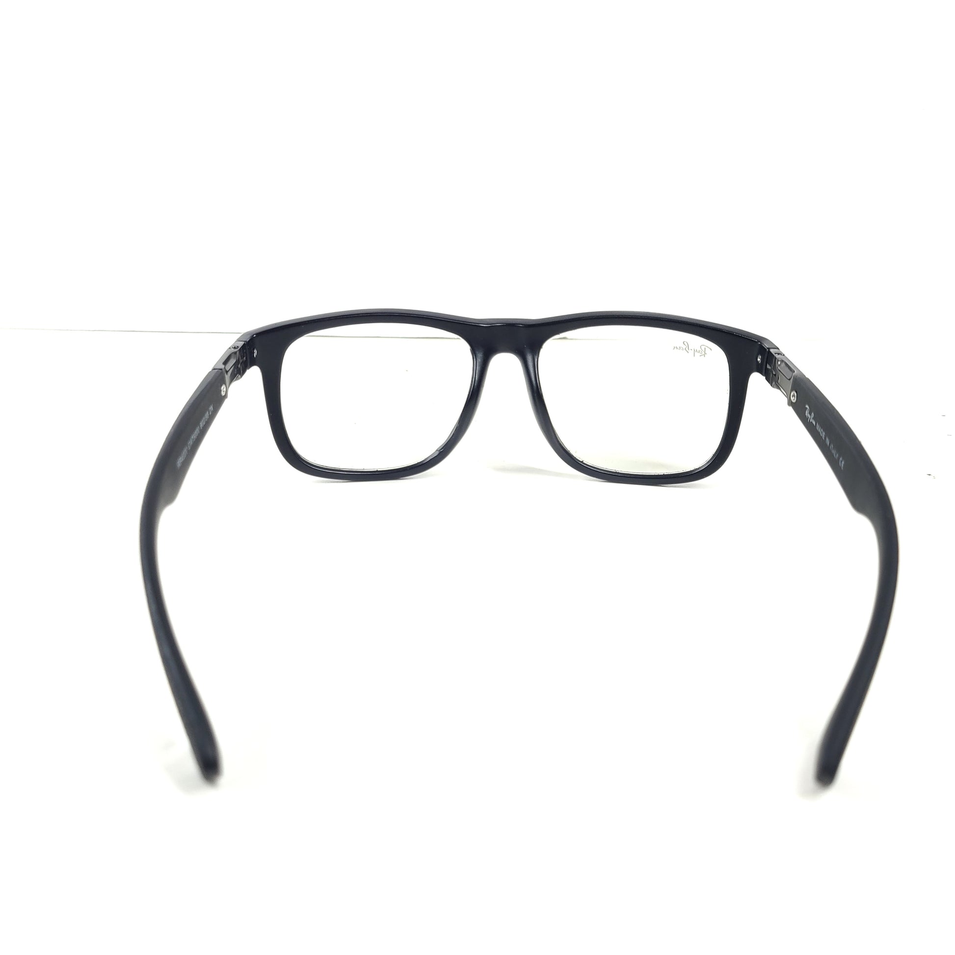 Stylish Ray-Ban black frame eyeglasses