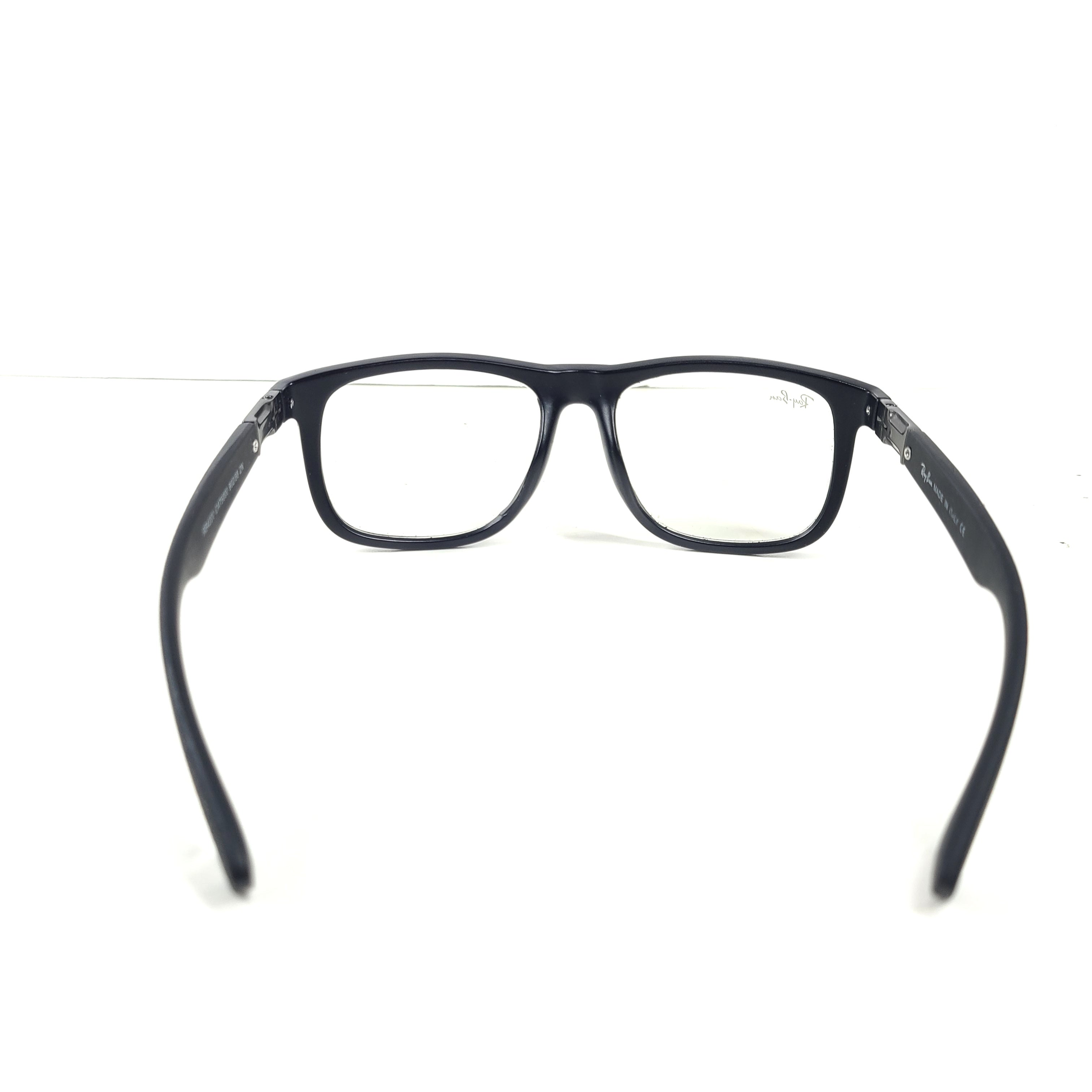 Stylish Ray-Ban black frame eyeglasses