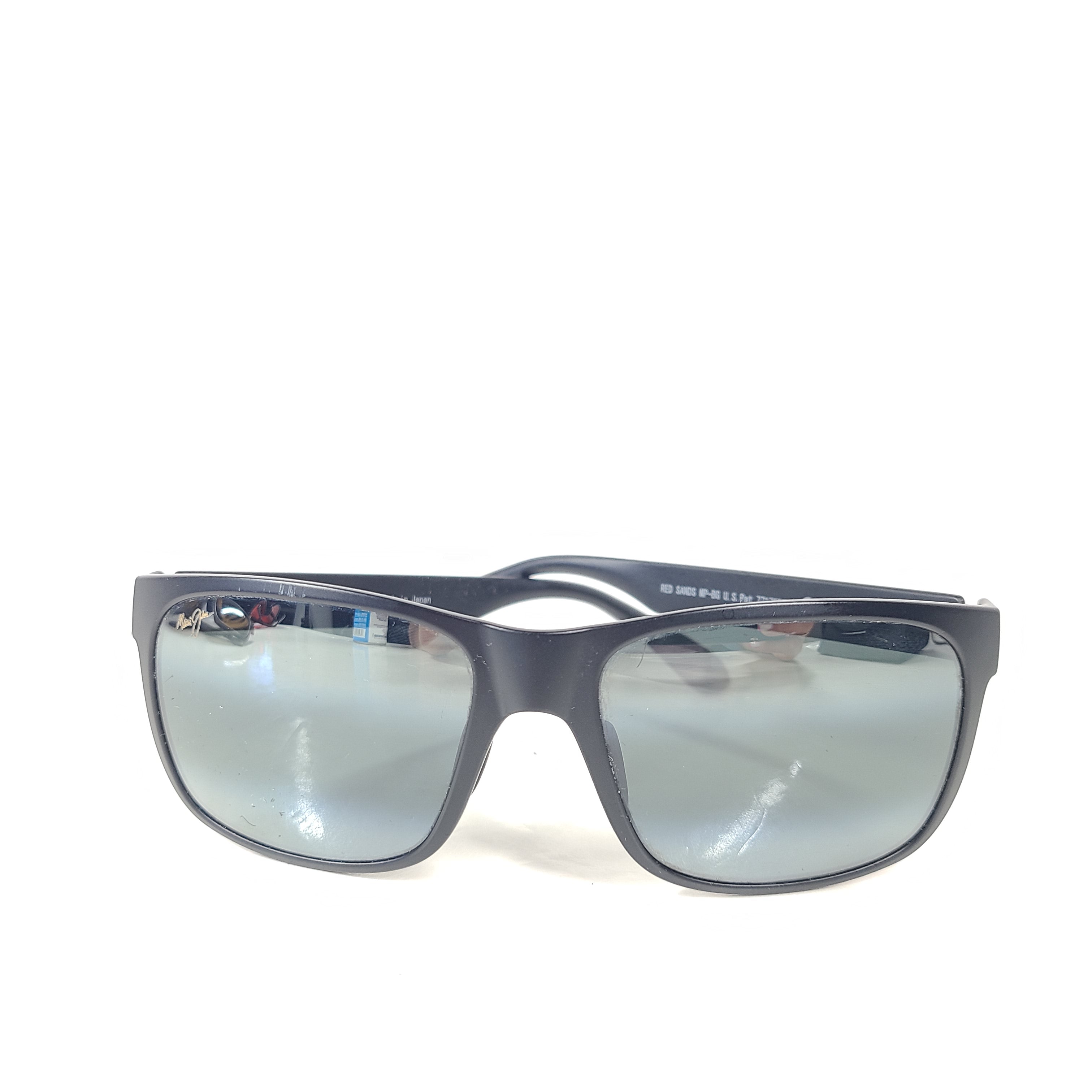 A pair of Maui Jim Red Sands Sunglasses in Matte Black