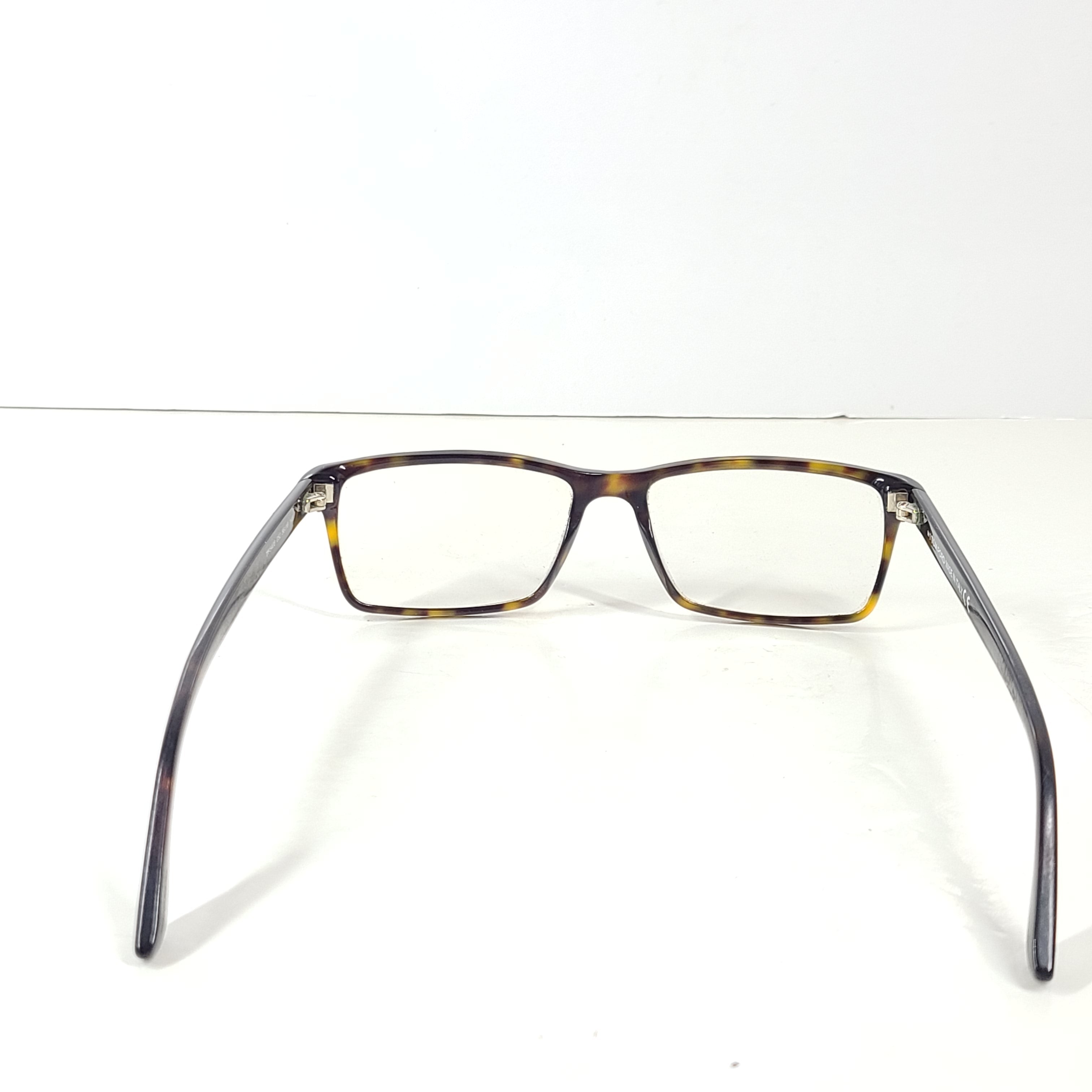 A stylish pair of men's Tom Ford eyeglasses with tortoise frames