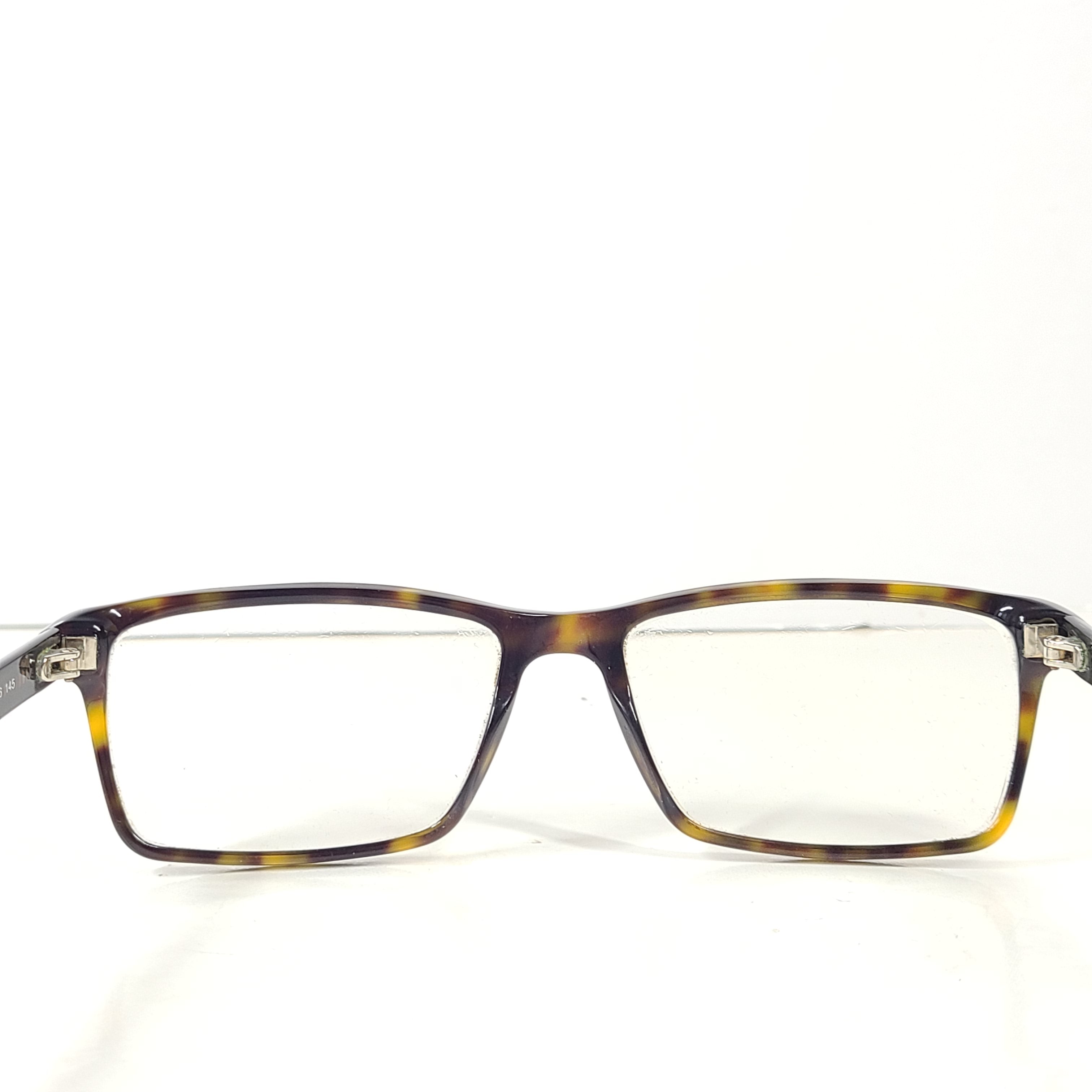 A stylish pair of men's Tom Ford eyeglasses with tortoise frames