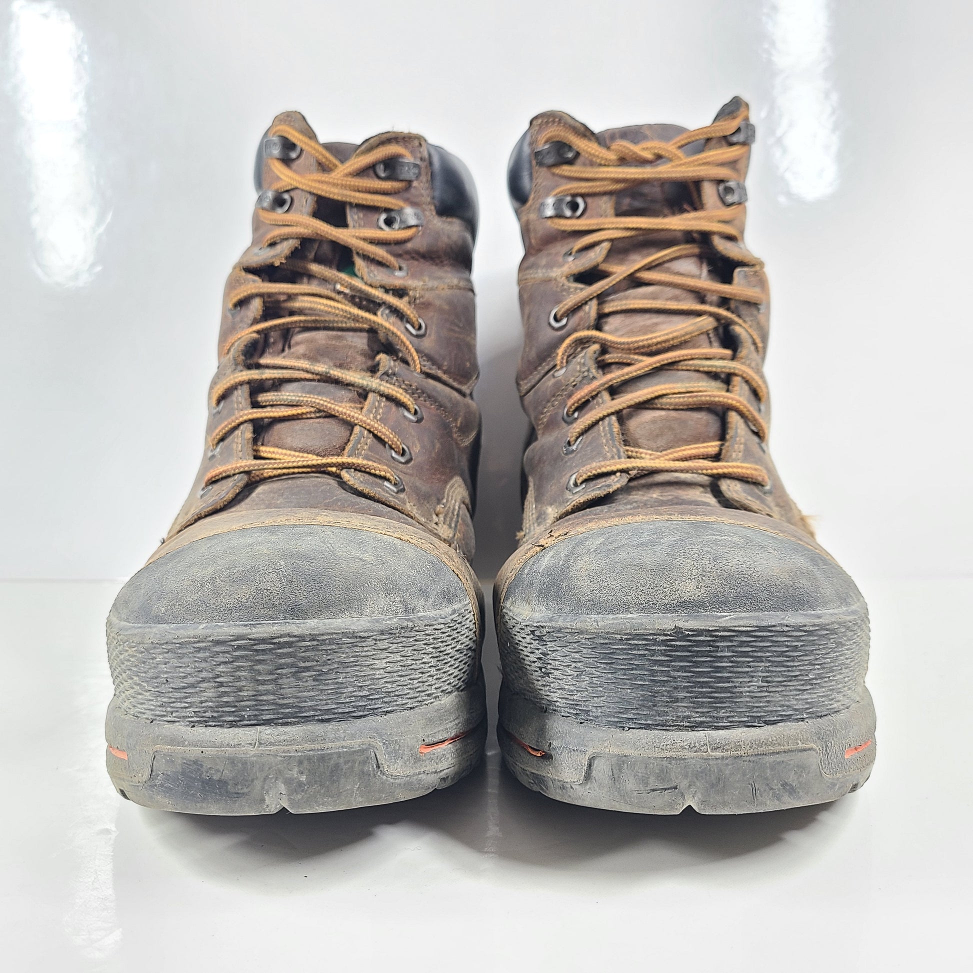 A pair of pre-owned Timberland PRO Men's Work Boots in size 13W.