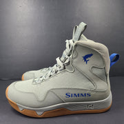 A pair of Simms Flyweight Men's Wading Boots in slate color