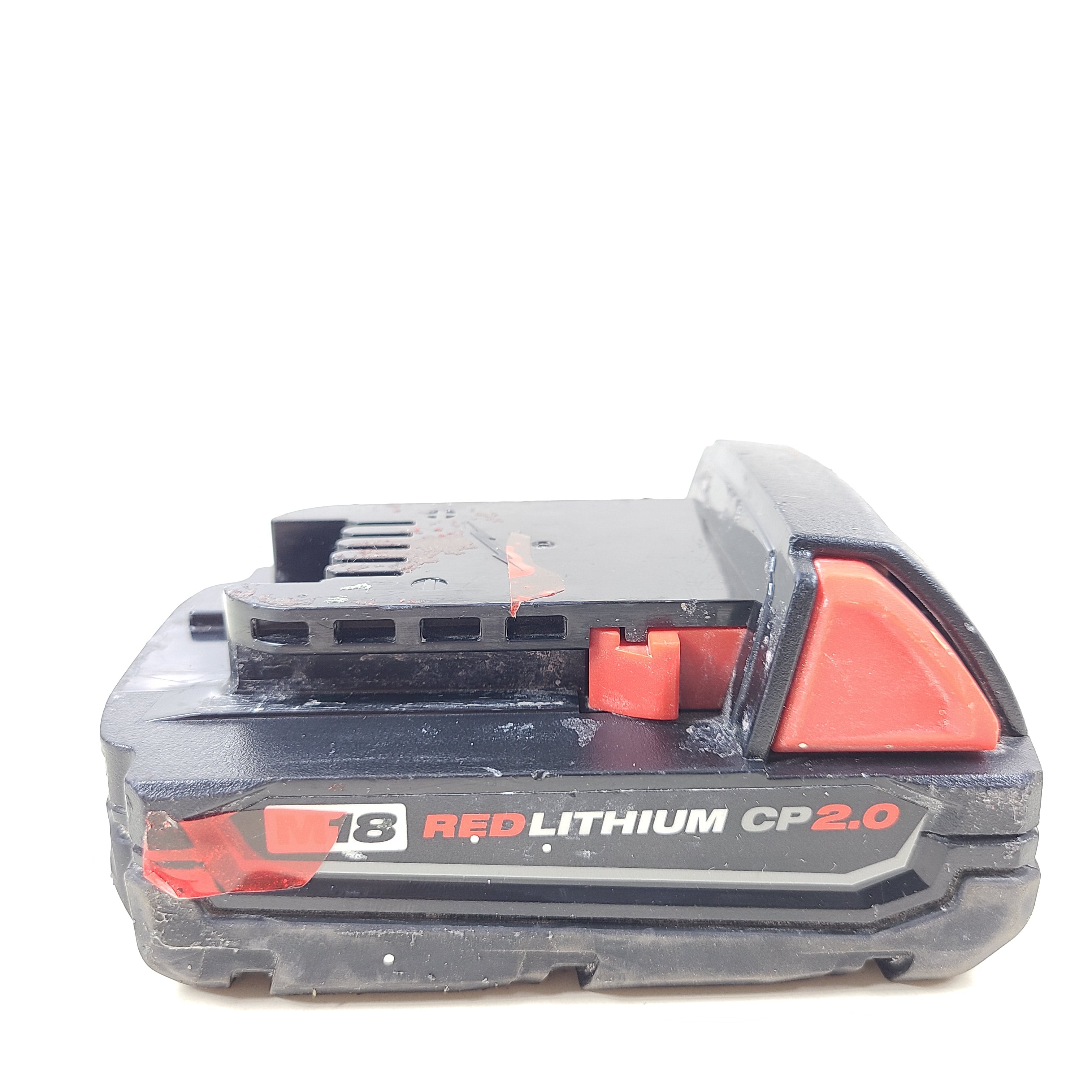 A durable and reliable Milwaukee M18 REDLITHIUM CP2.0 18V battery pack