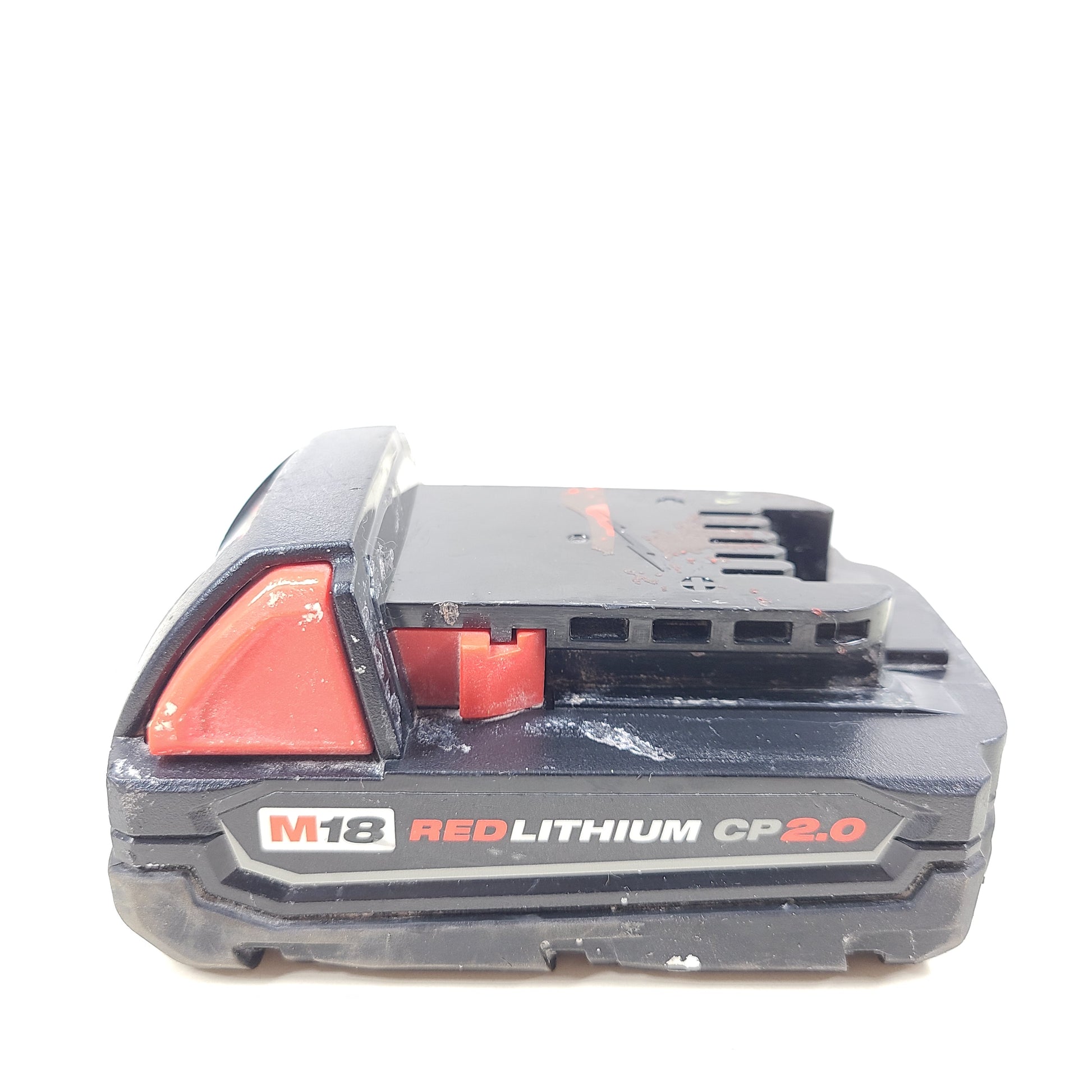 A durable and reliable Milwaukee M18 REDLITHIUM CP2.0 18V battery pack