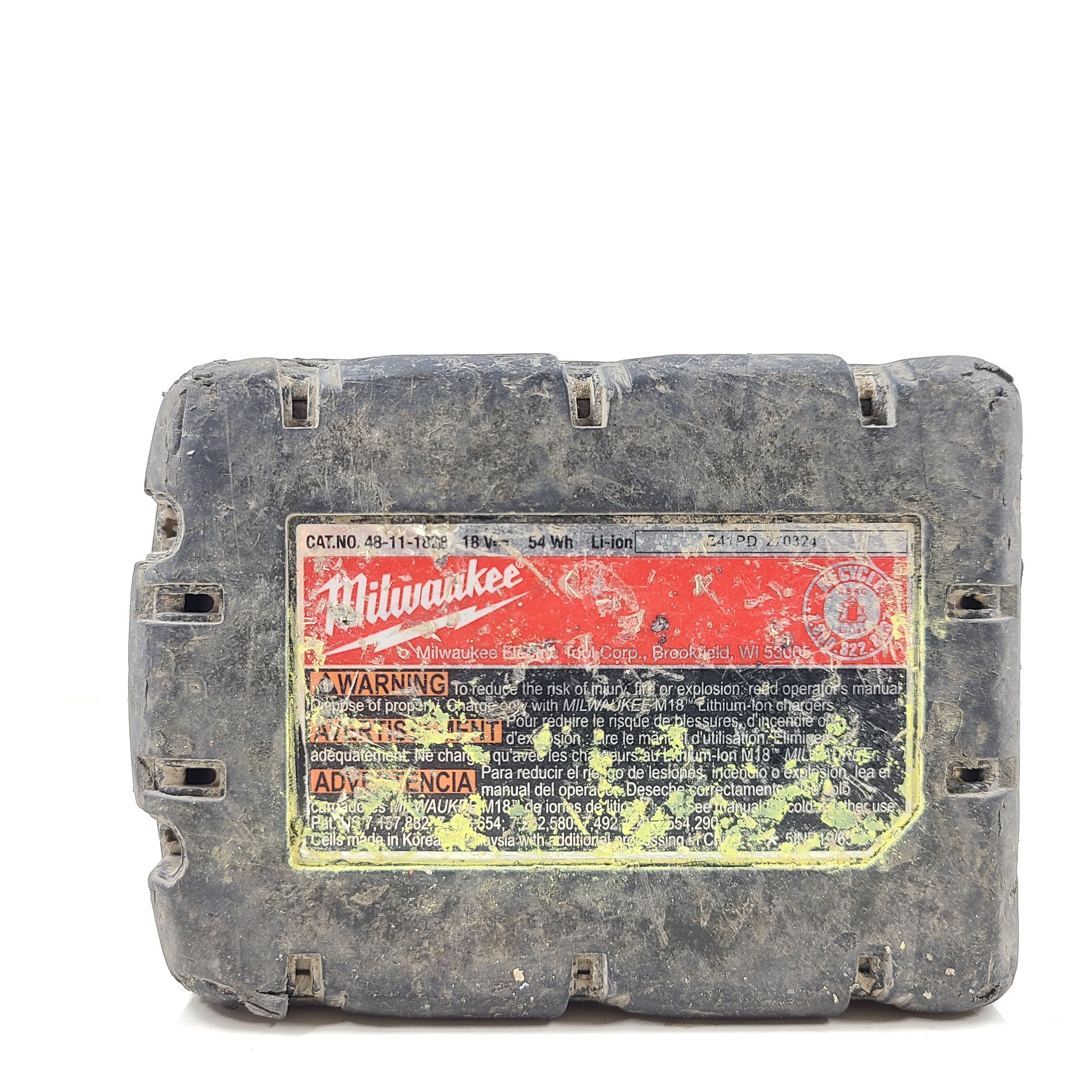 Reliable Milwaukee M18 RedLithium XC Battery Pack 48-11-1828