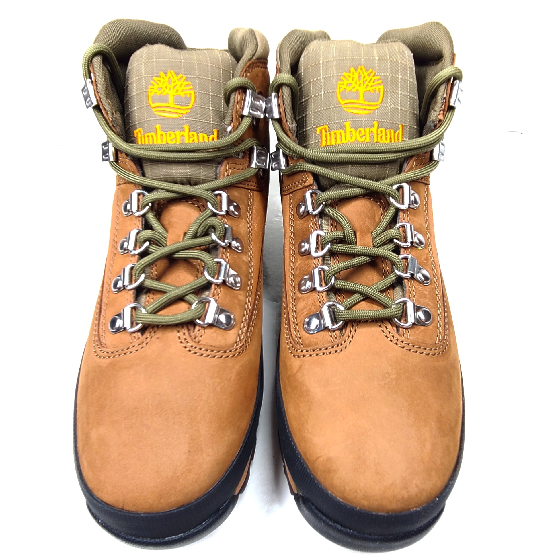 A pair of Timberland Men's Hiking Boots in size 9 US