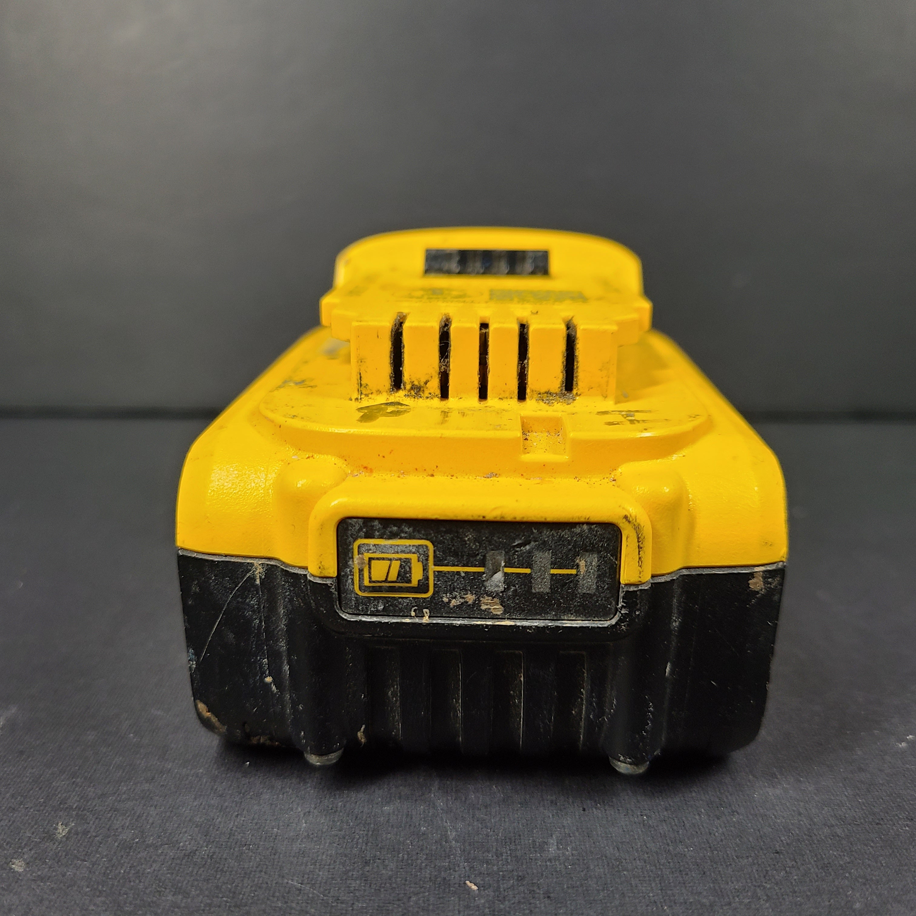 A durable DeWalt 20V Max XR Lithium Ion Battery Pack 5AH DCB205