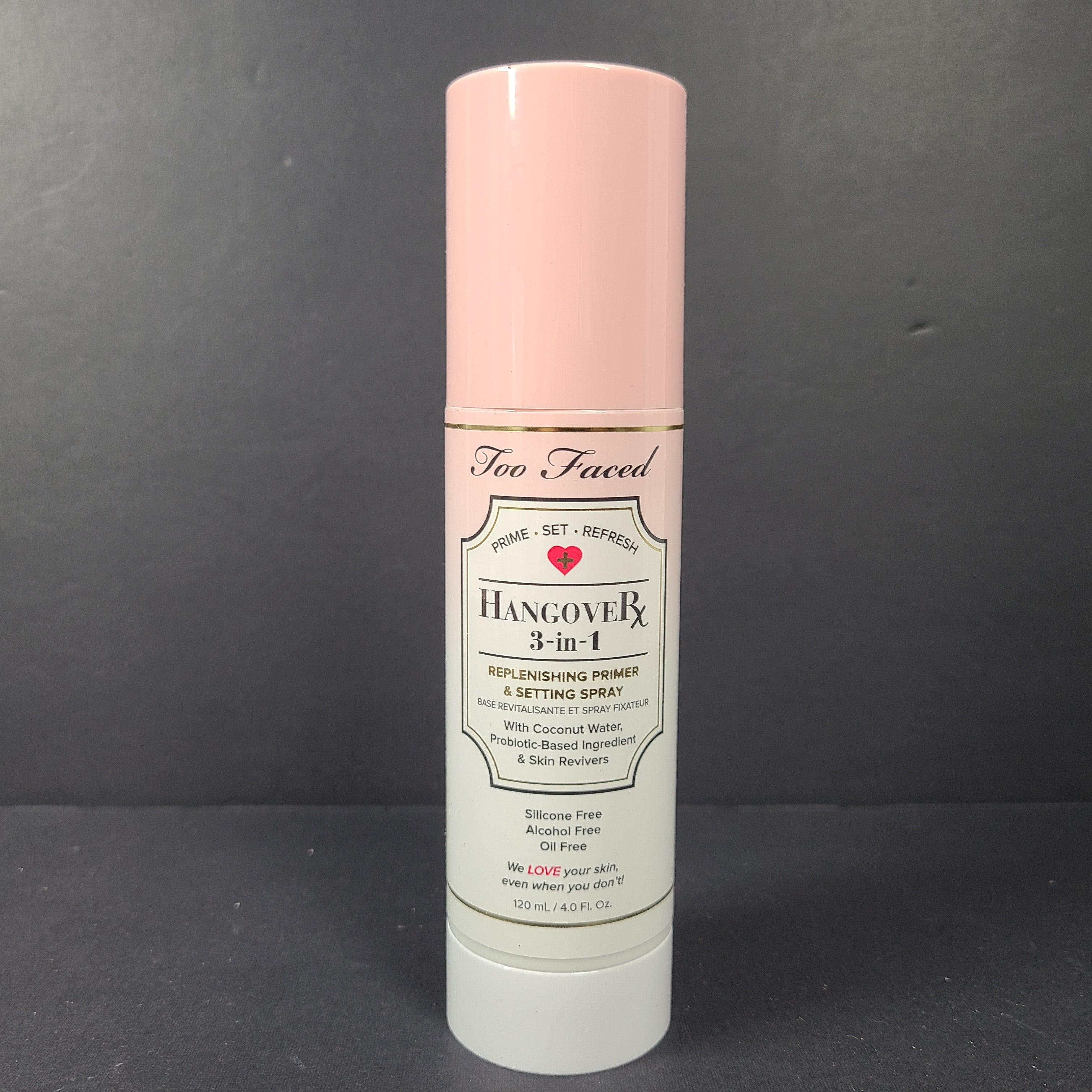 A hydrating replenishing primer and setting spray by Too Faced.