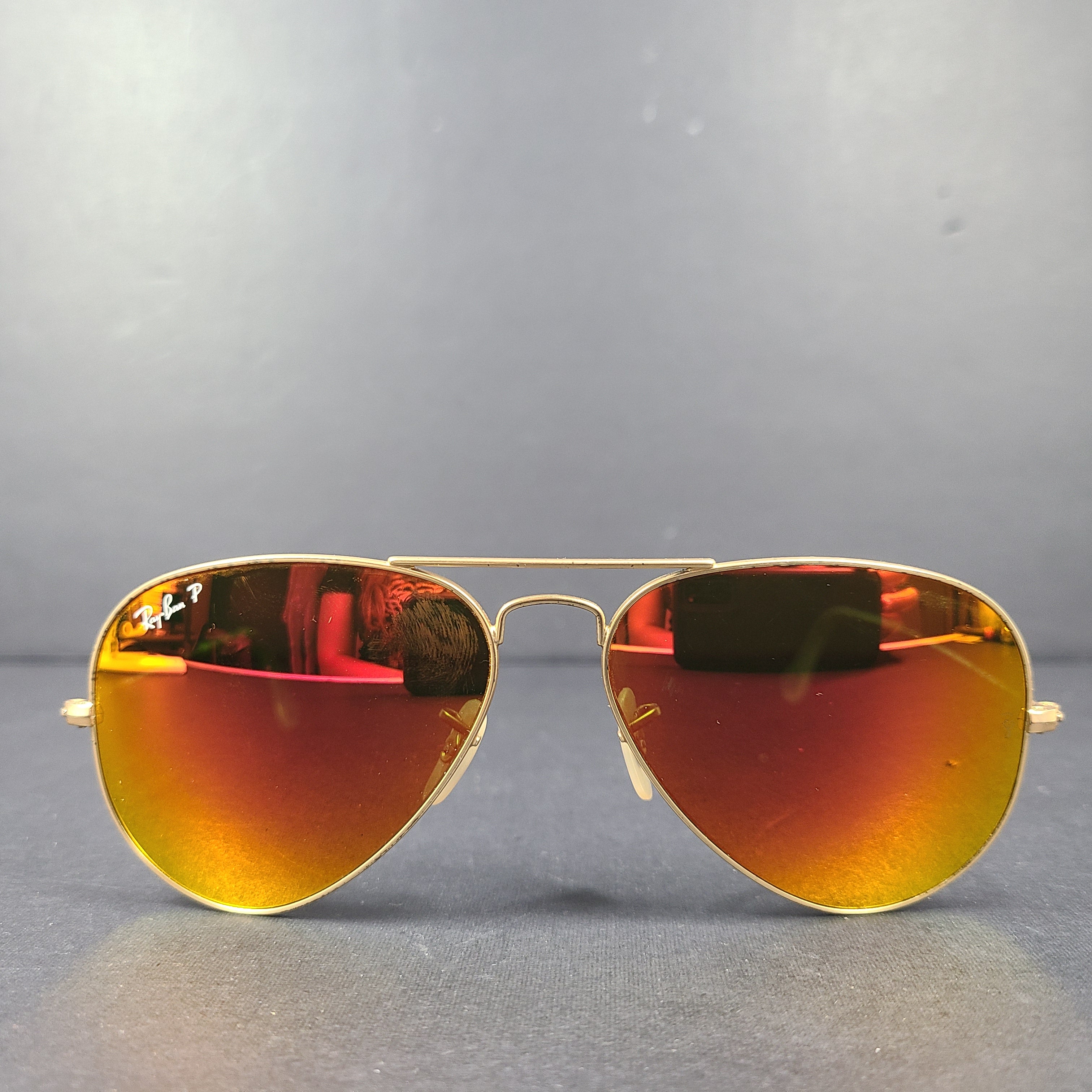 Stylish Ray-Ban Aviator Large Metal Polarized Sunglasses