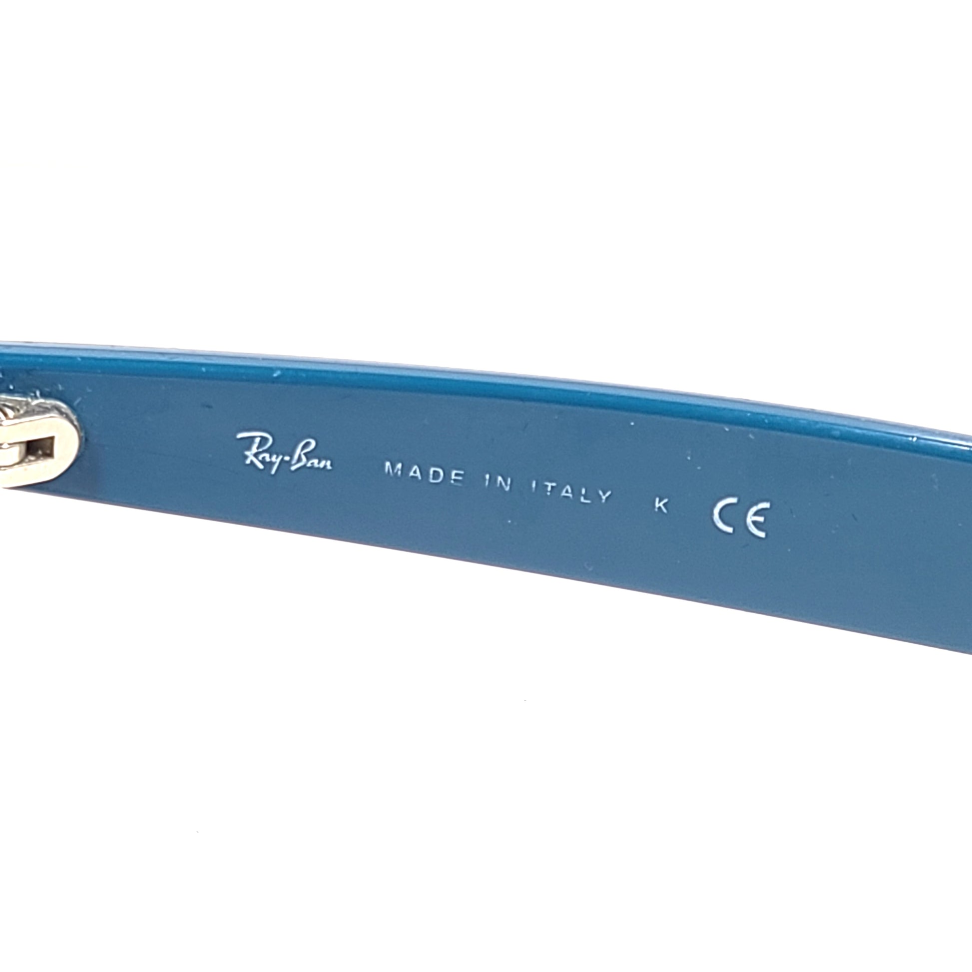 A stylish pair of Ray-Ban New Wayfarer Sunglasses from Italy