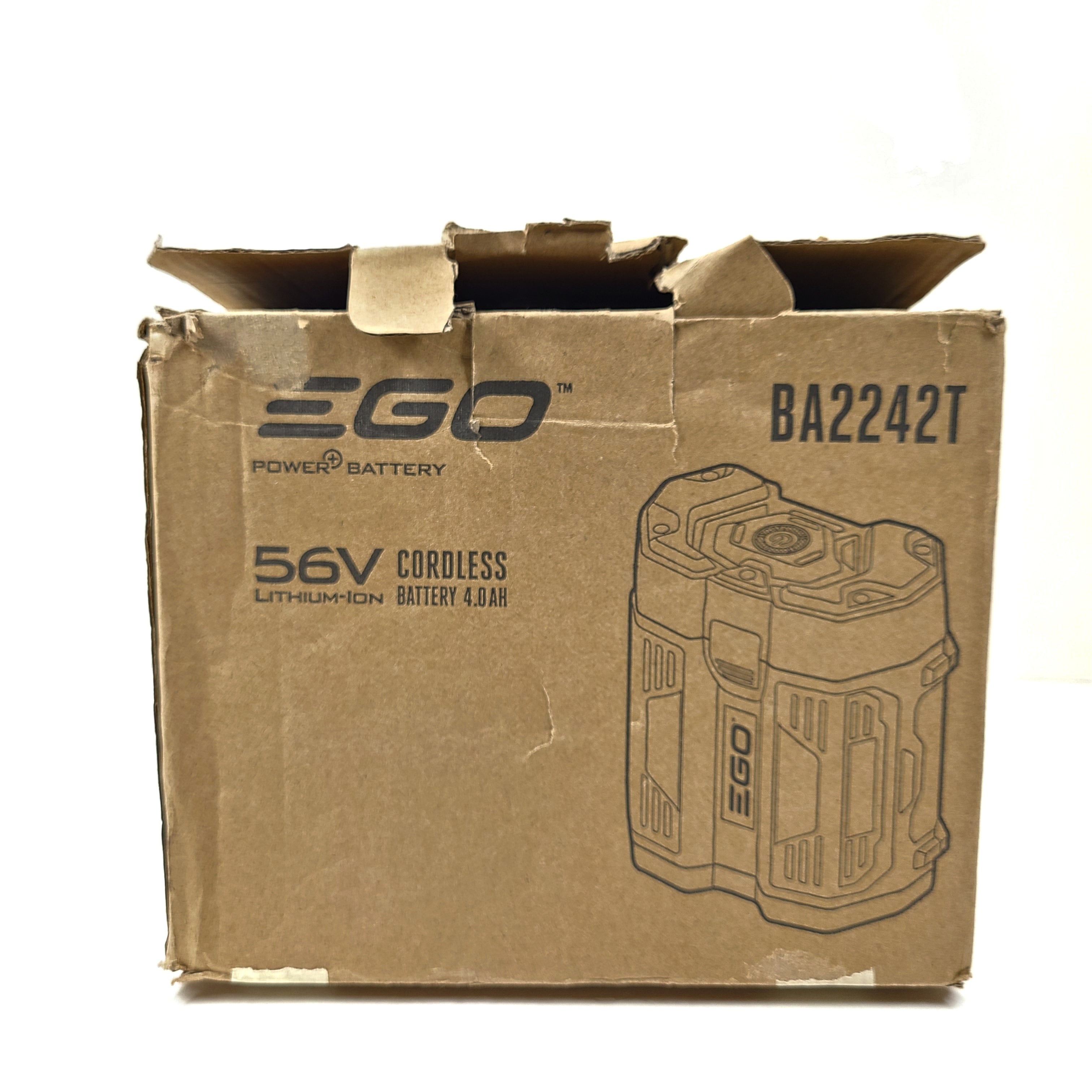 A powerful and reliable EGO Power+ 56V Cordless Battery 4.0Ah BA2242T