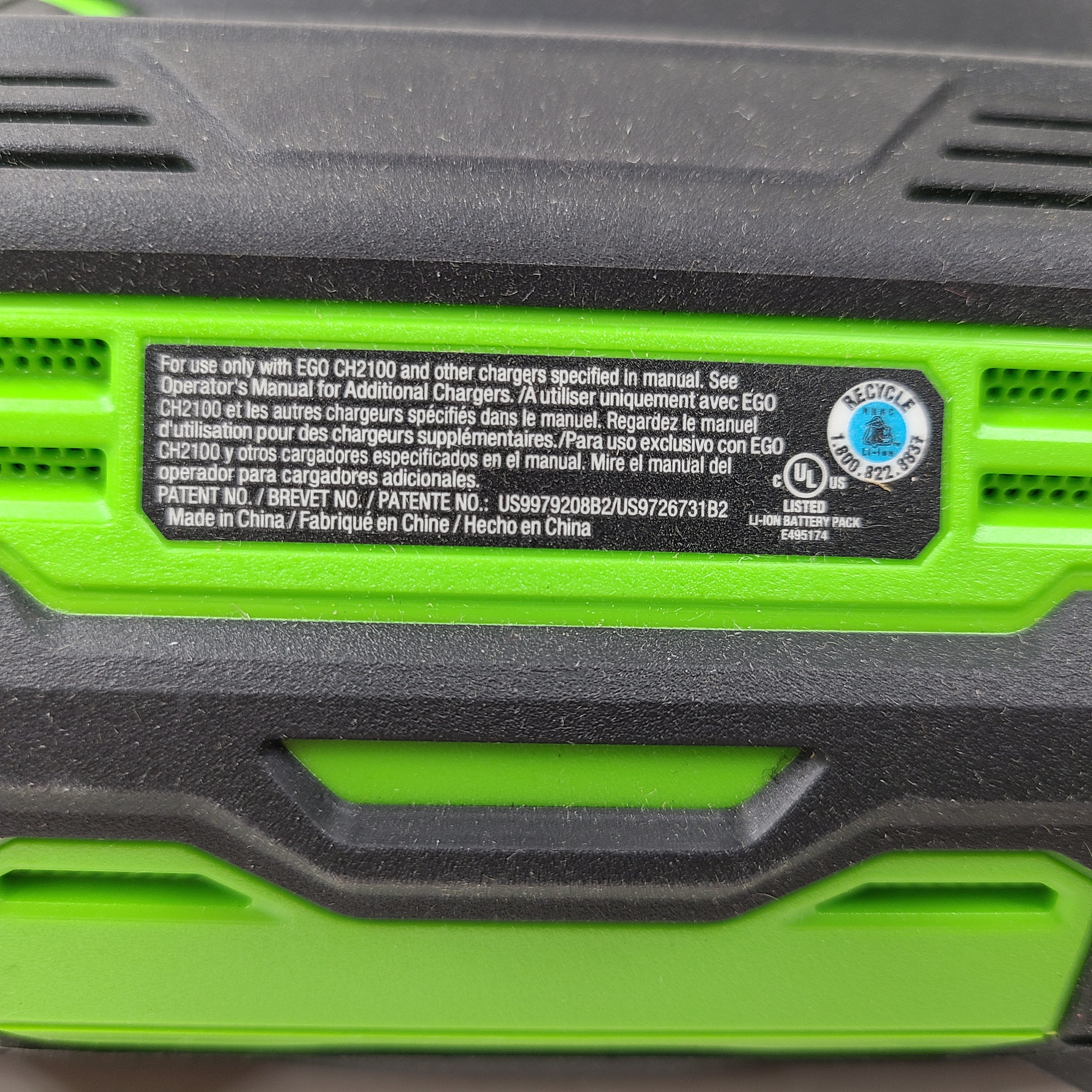 A powerful and reliable EGO Power+ 56V Cordless Battery 4.0Ah BA2242T