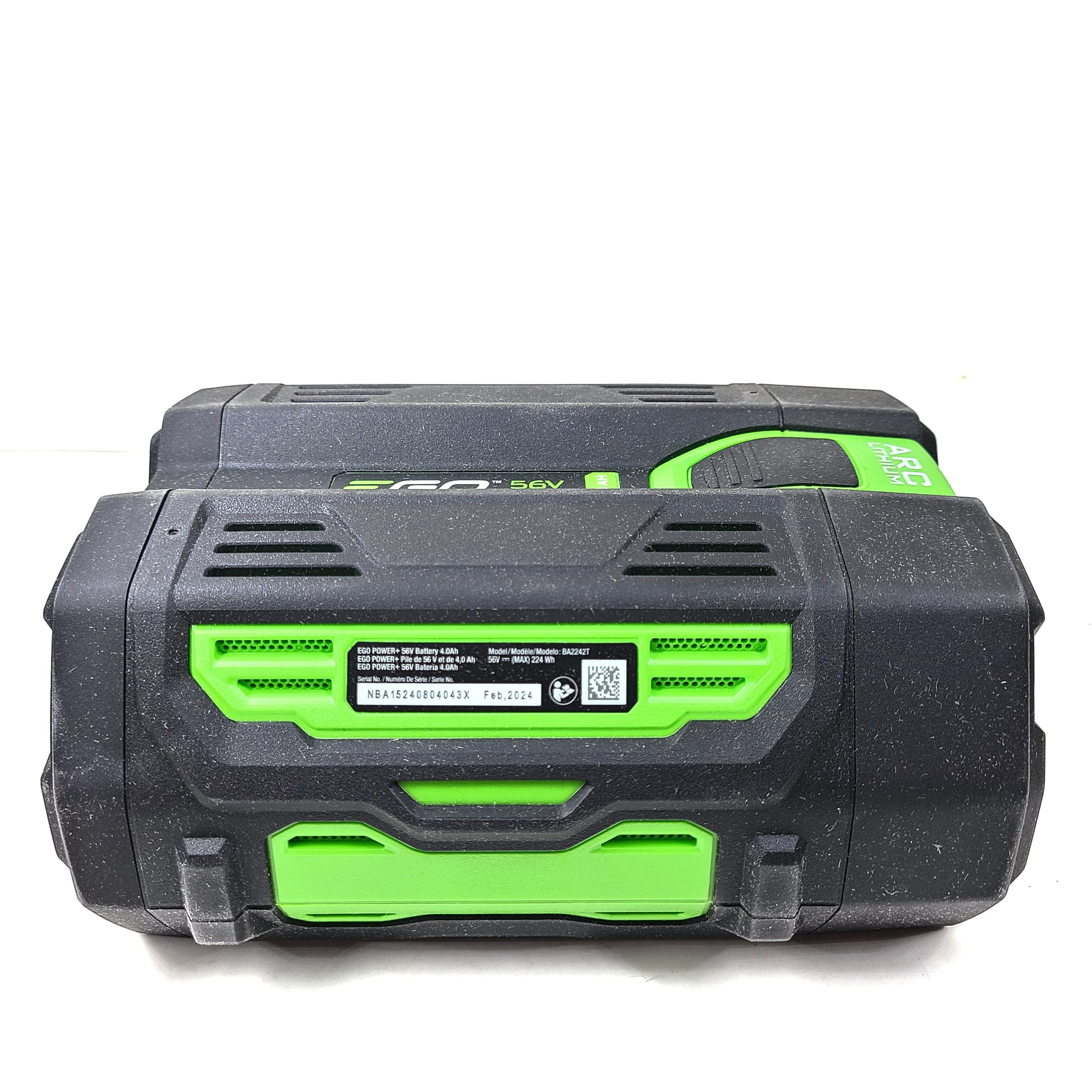 A powerful and reliable EGO Power+ 56V Cordless Battery 4.0Ah BA2242T