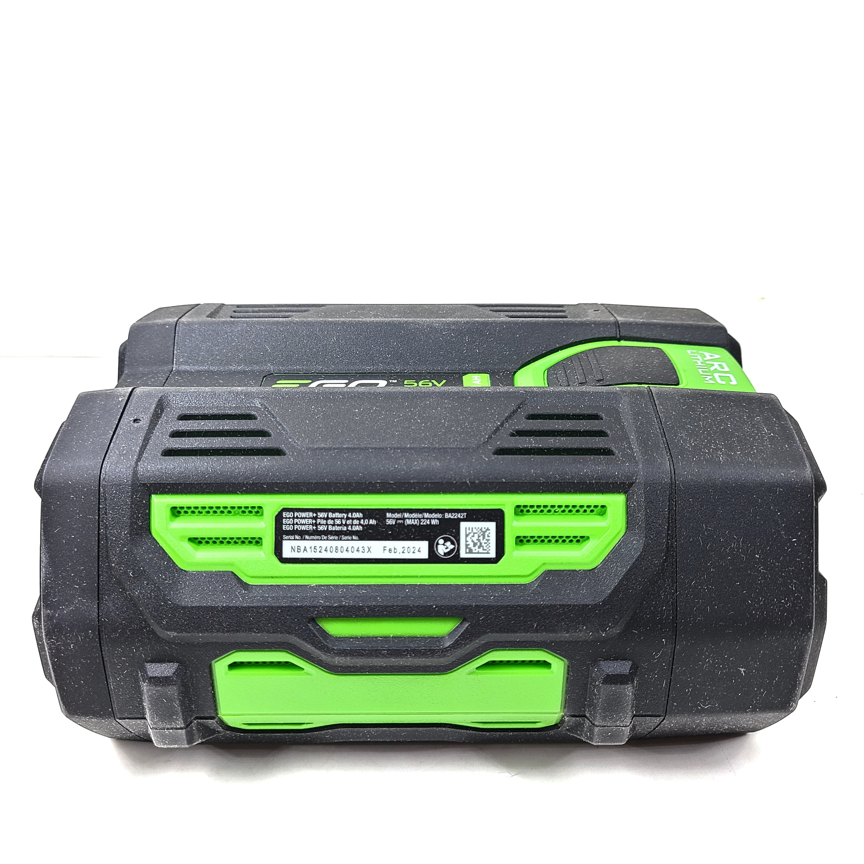 A powerful and reliable EGO Power+ 56V Cordless Battery 4.0Ah BA2242T