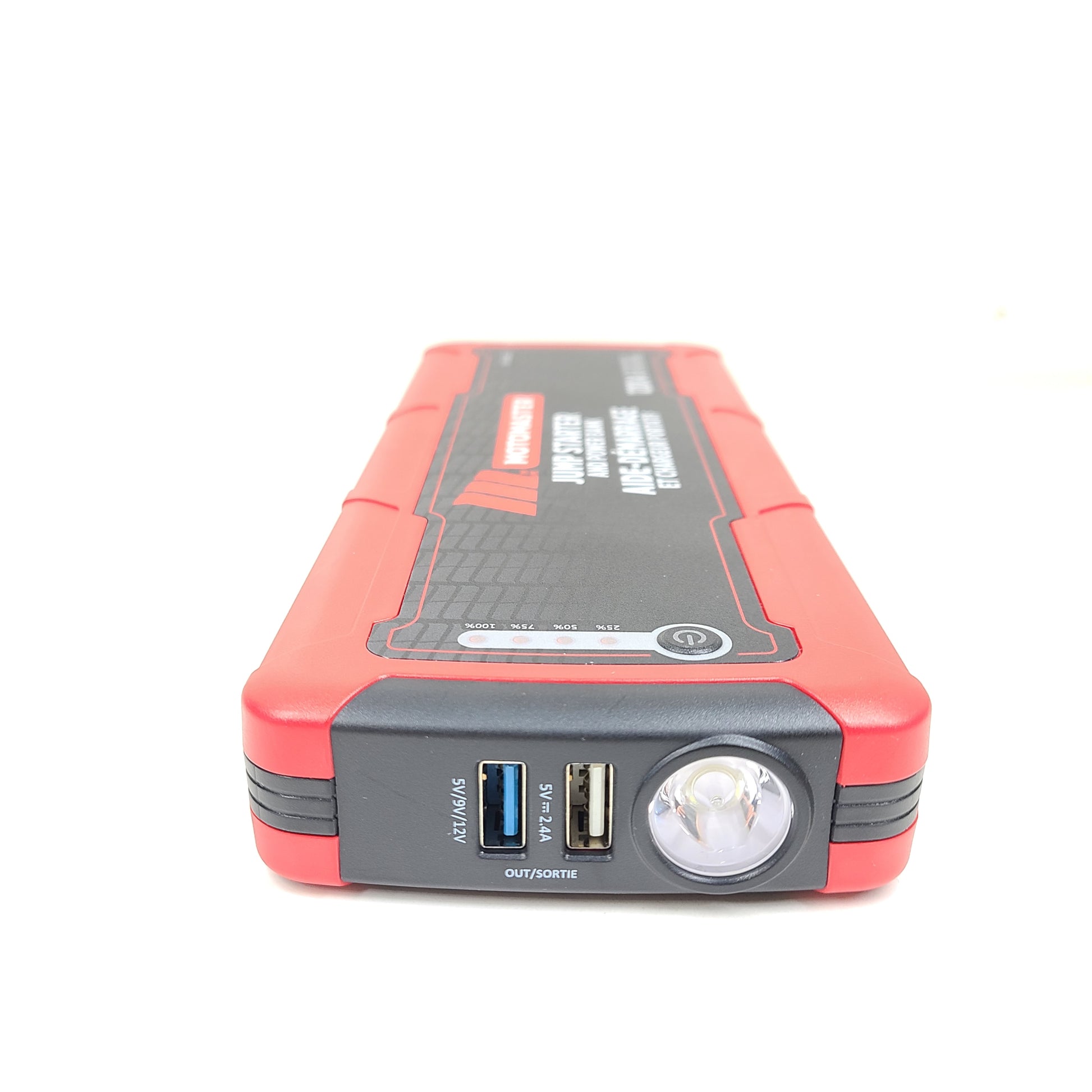 A reliable MotoMaster Jump Starter and Power Bank 1200A Model 011-2063-2.