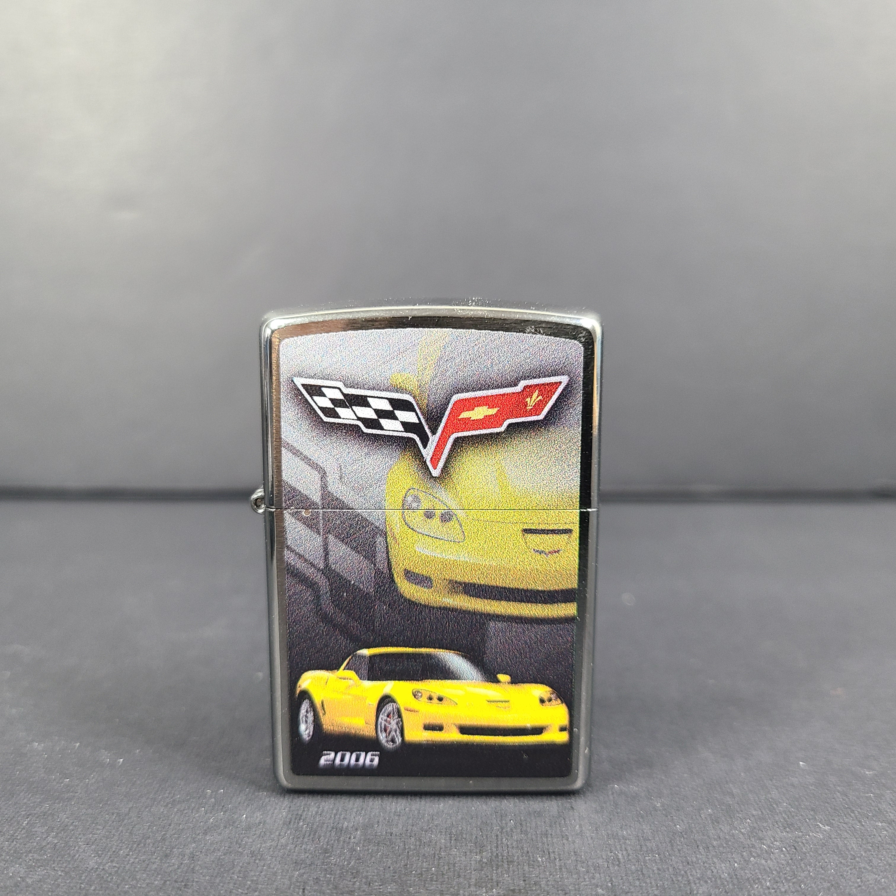 A Zippo Corvette 2006 Lighter Model 5507 in new condition.