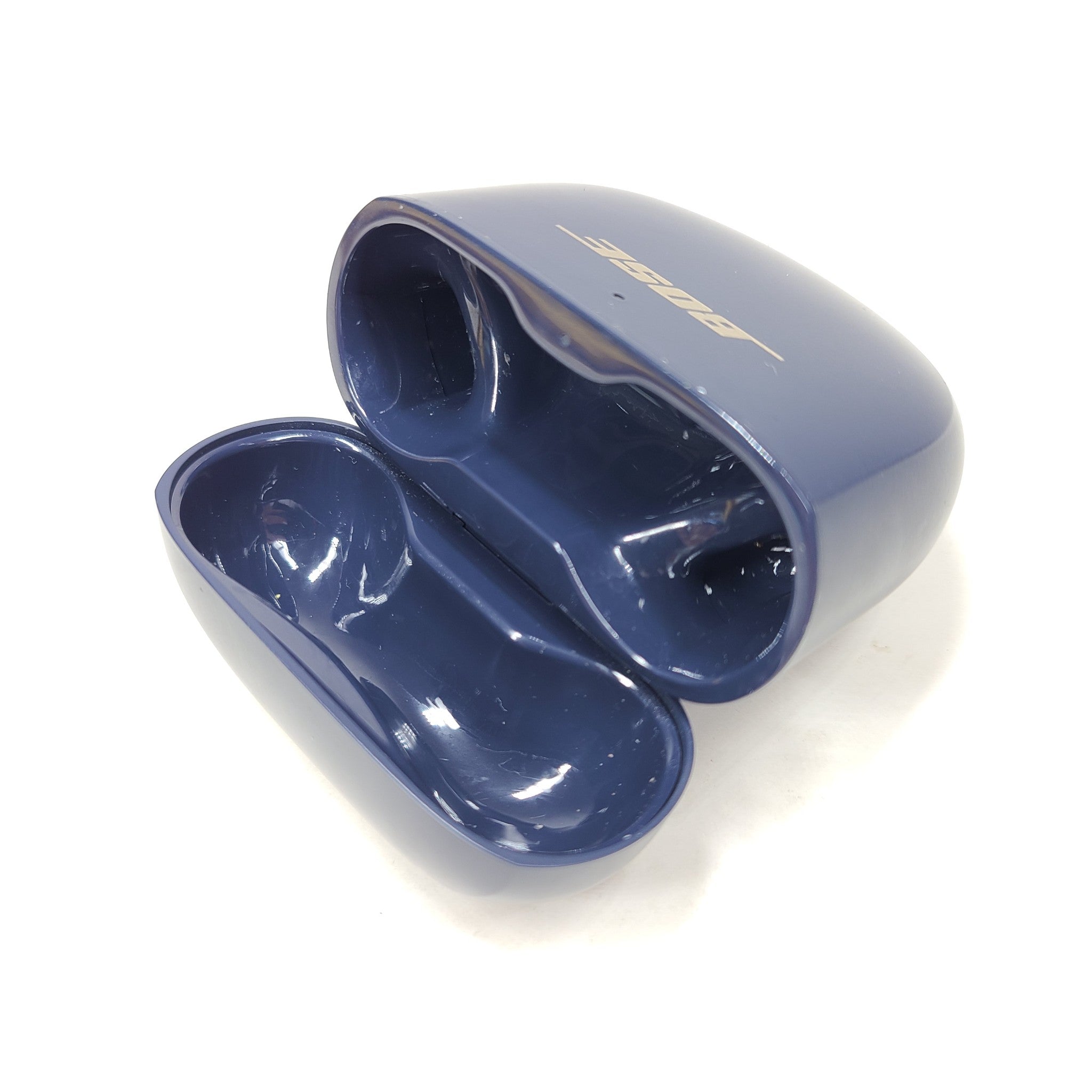 Original Bose Quietcomfort ii Earbuds 435911 Charging Case ONLY - NAVY BLUE