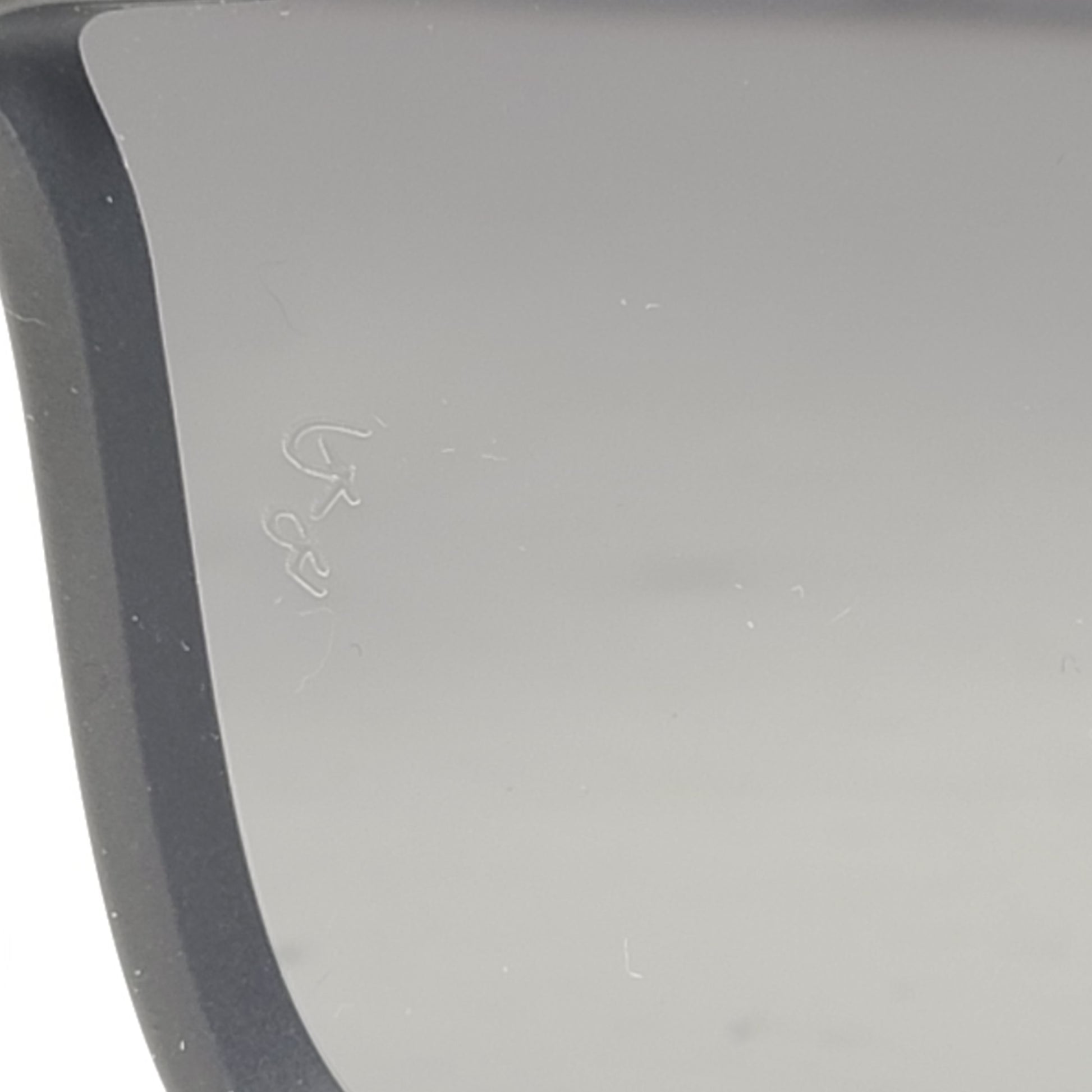 A pair of black polarized Ray-Ban RB650 sunglasses for men.