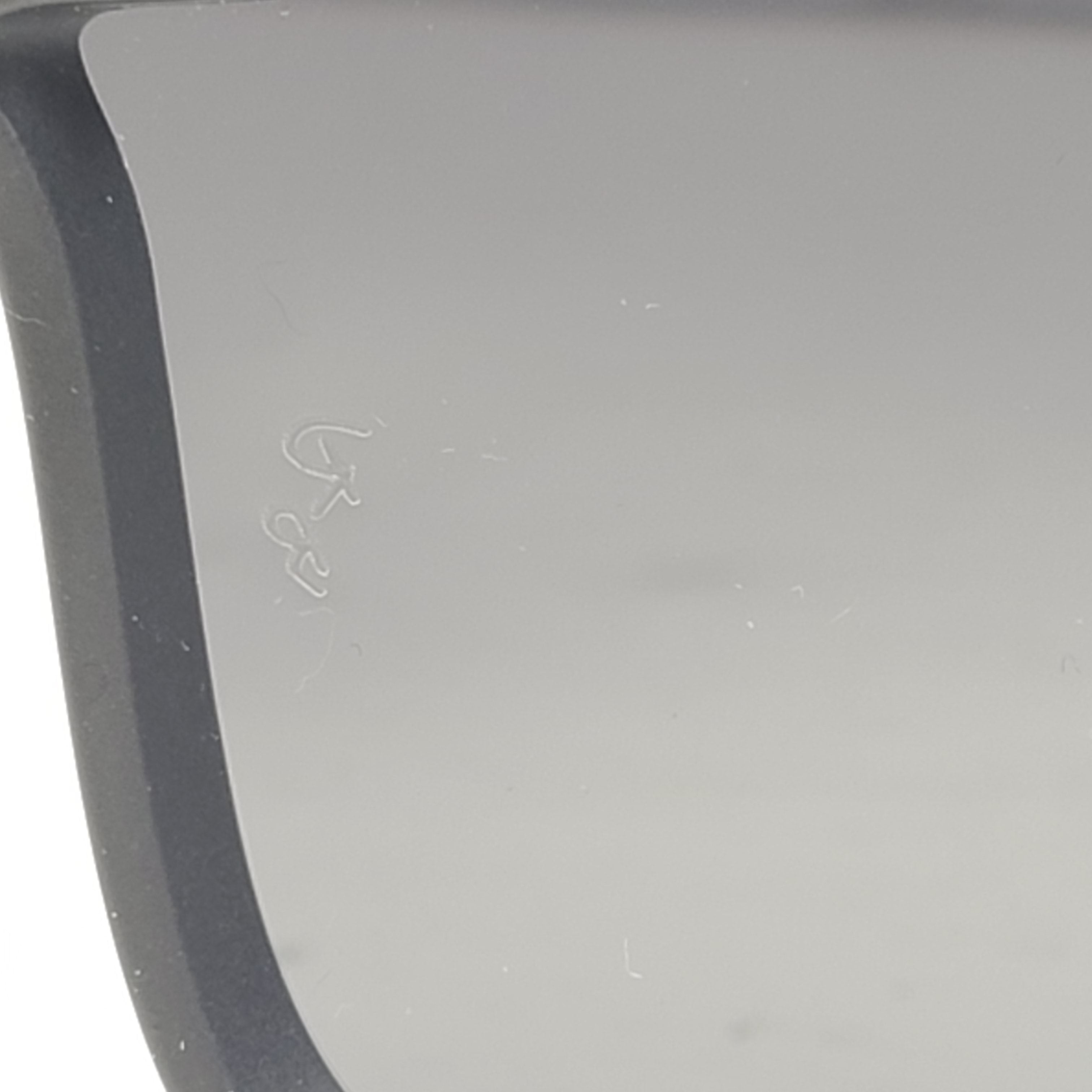 A pair of black polarized Ray-Ban RB650 sunglasses for men.