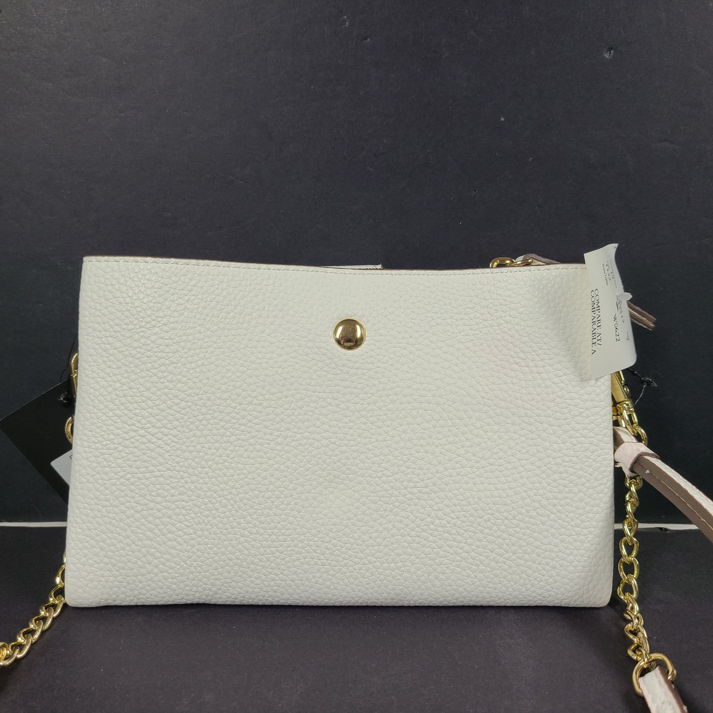 Vegan leather white crossbody bag from Nanette Lepore